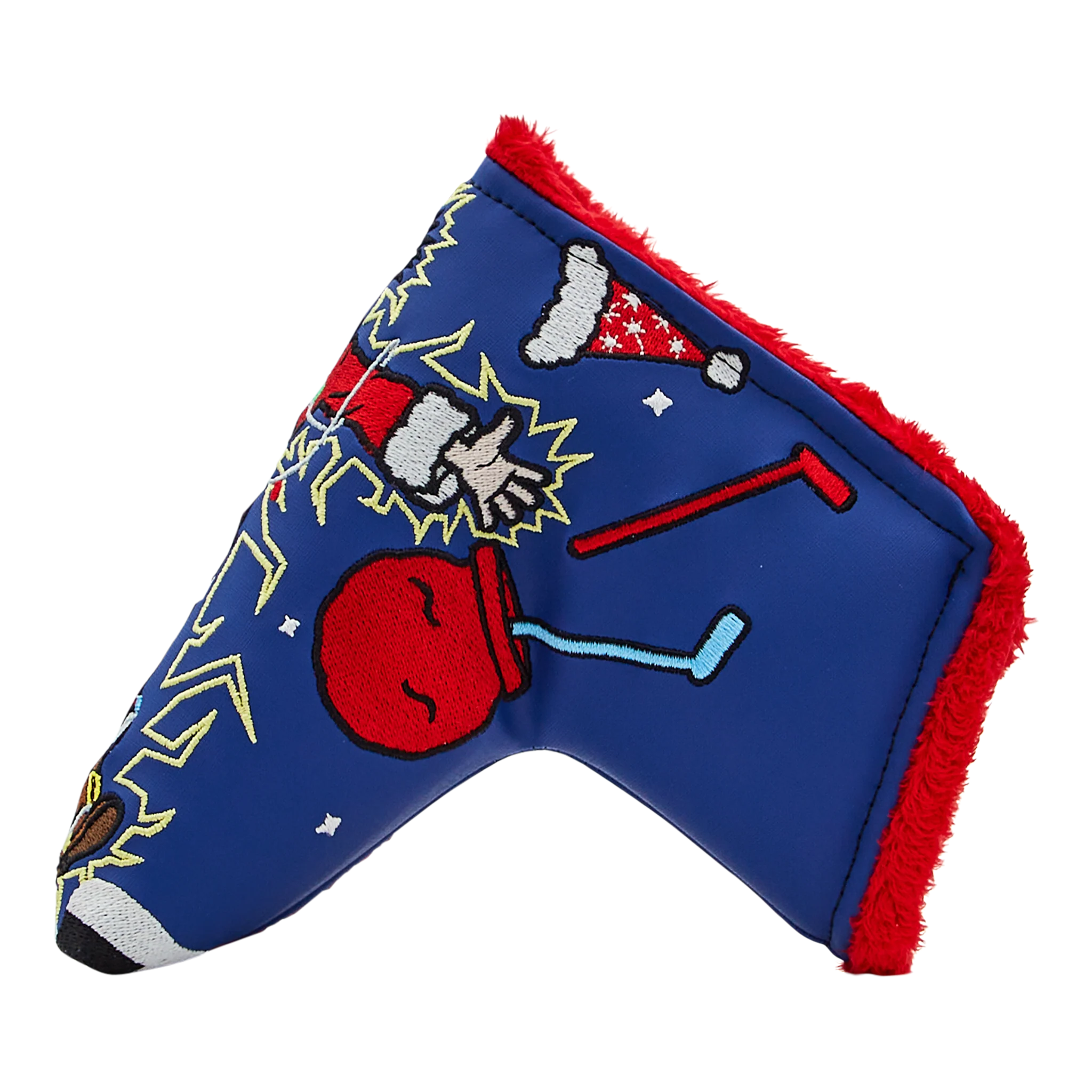 Holiday Vacation Santa Wizard Blade Putter Headcover - Image 4