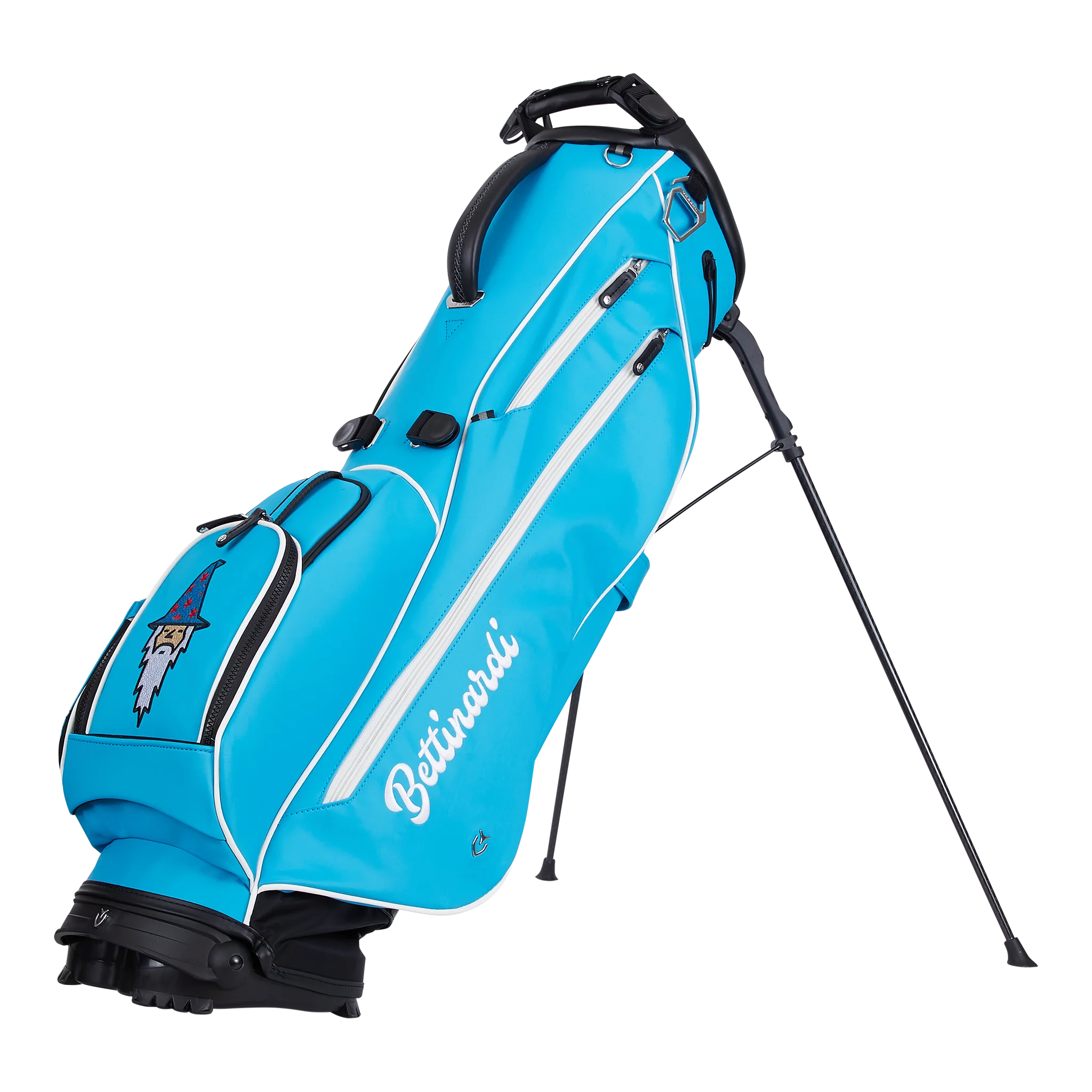 Icy Blue Wizard Stand Bag - Image 4