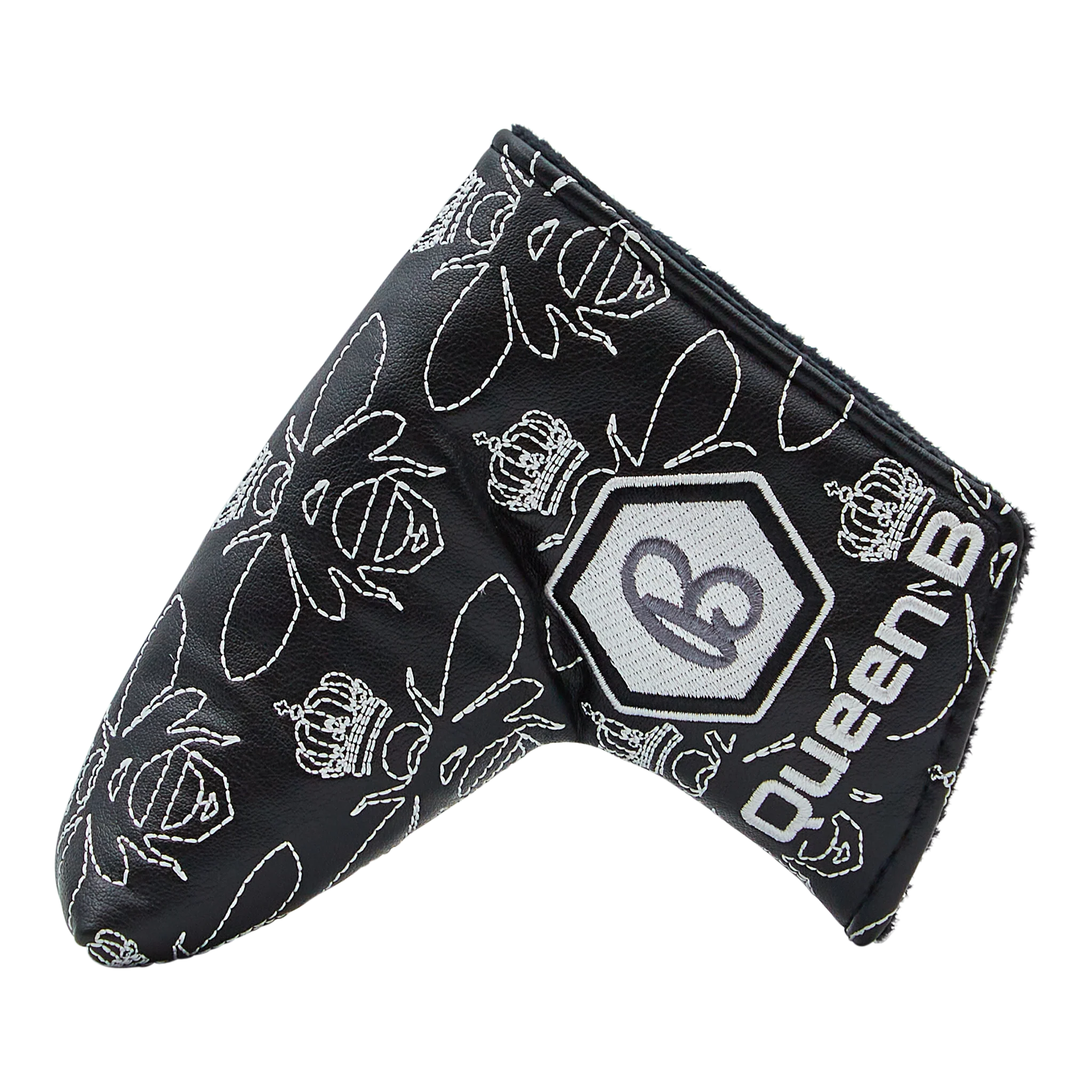 Jet Black Queen B Headcover - Image 2