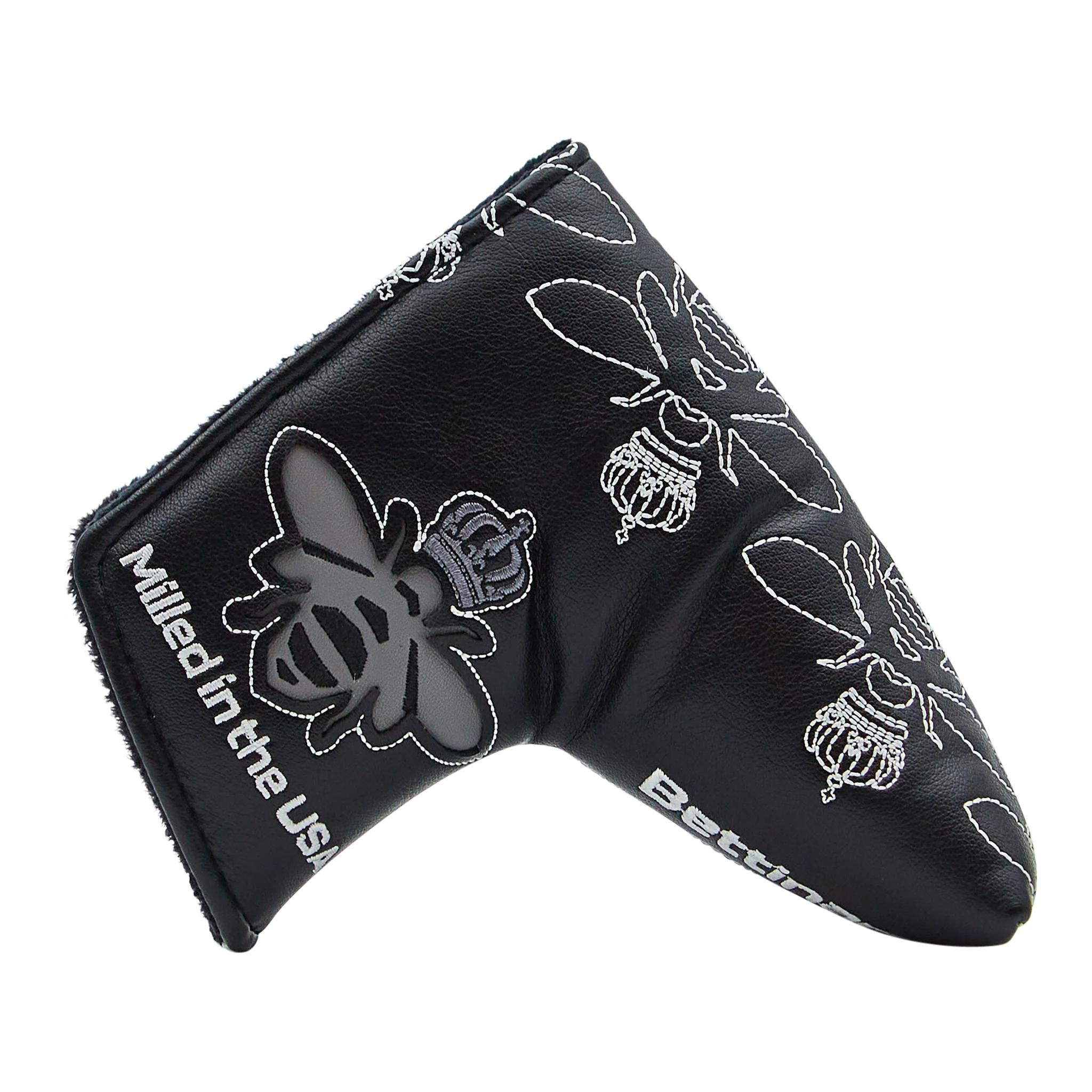 Jet Black Queen B Headcover - Image 4