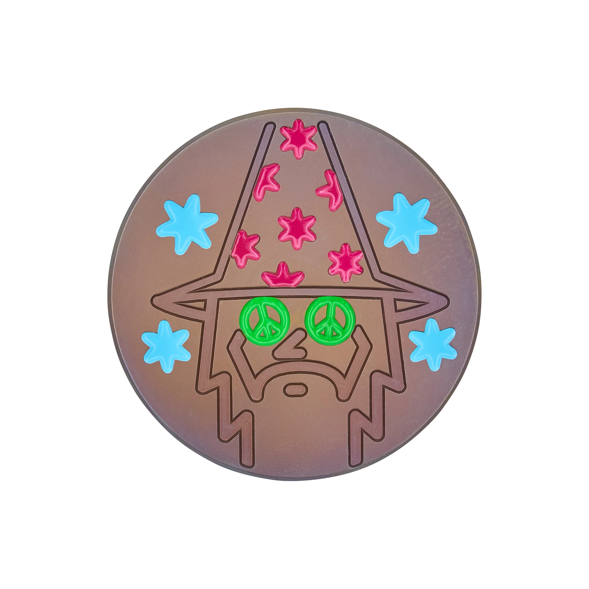 Leap Year Peace Eyes Wizard Spot Flame Ball Marker - Image 2