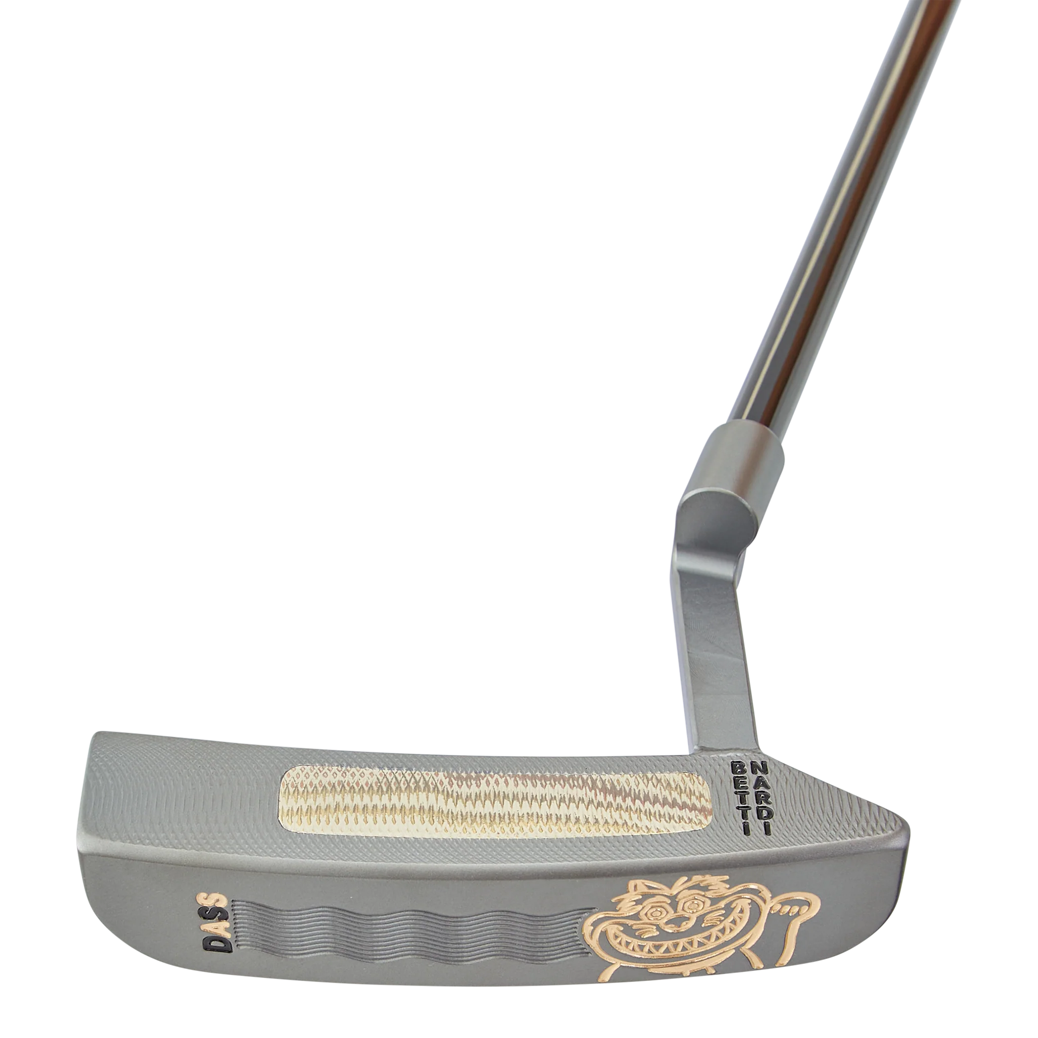 Lucky Cat Black Ox FCB Putter w/ Mokume Face Insert