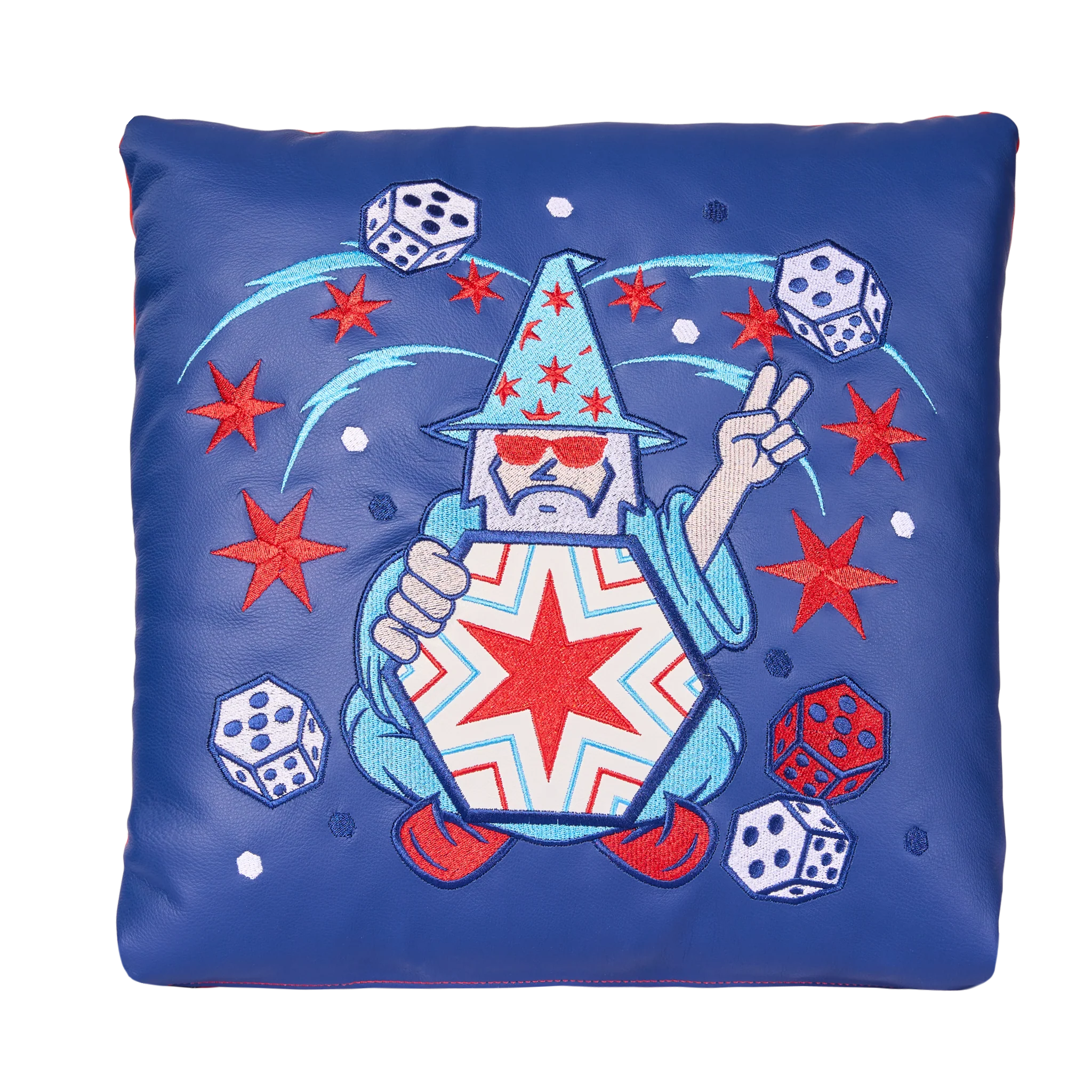 Lucky Wizard Throw Pillow