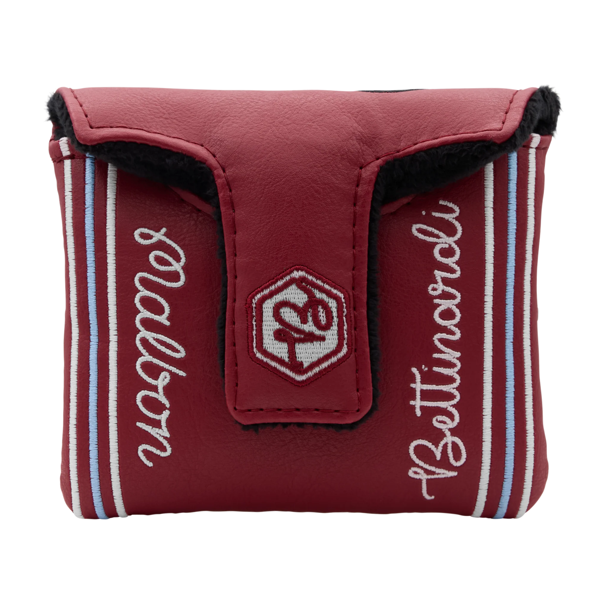 Malbon x Bettinardi Gangster Buckets INOVAI 6.0 Left-Handed Maroon Plaid Putter - Image 5
