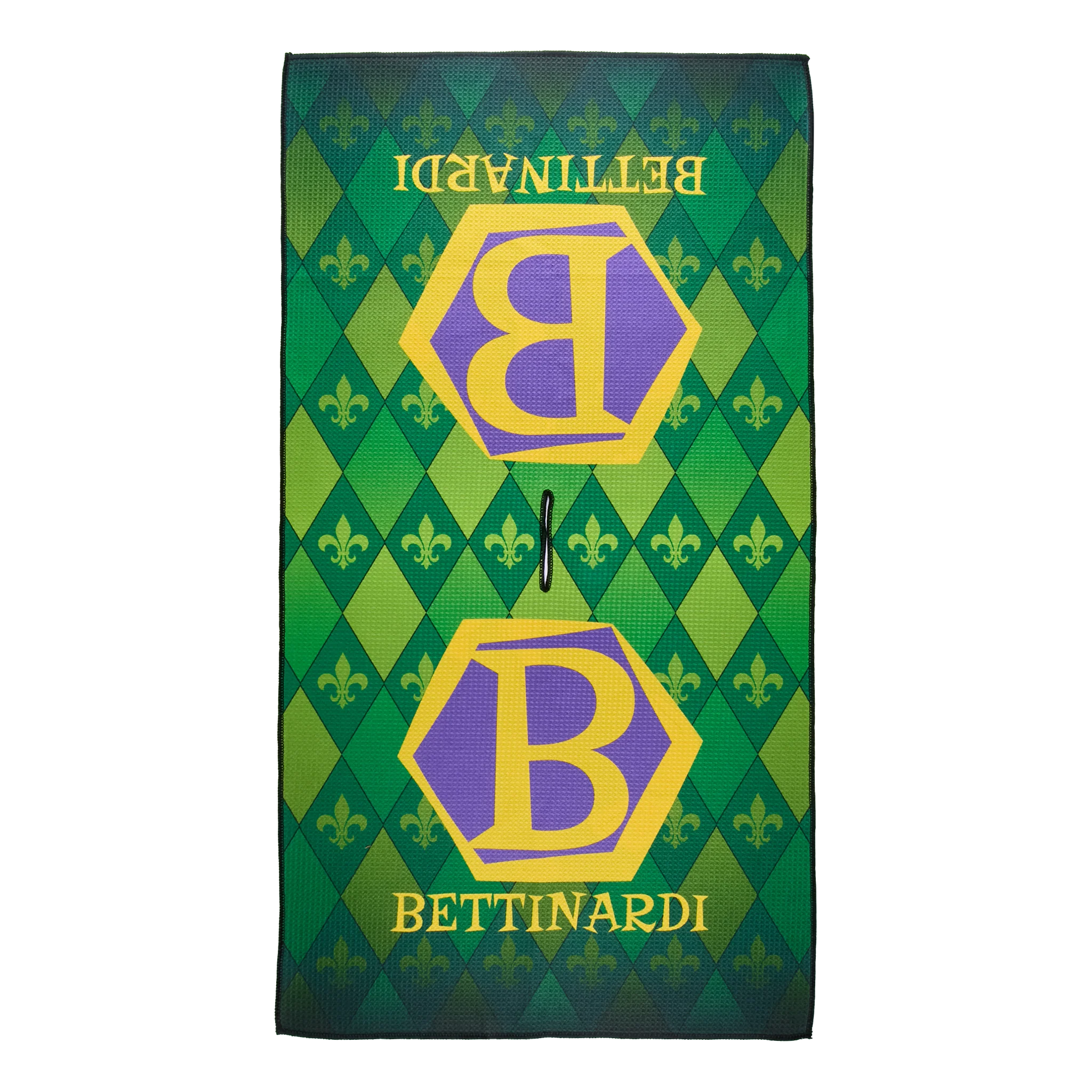 Mardi Gras 2024 Jester Wizard Players Towel - Image 2