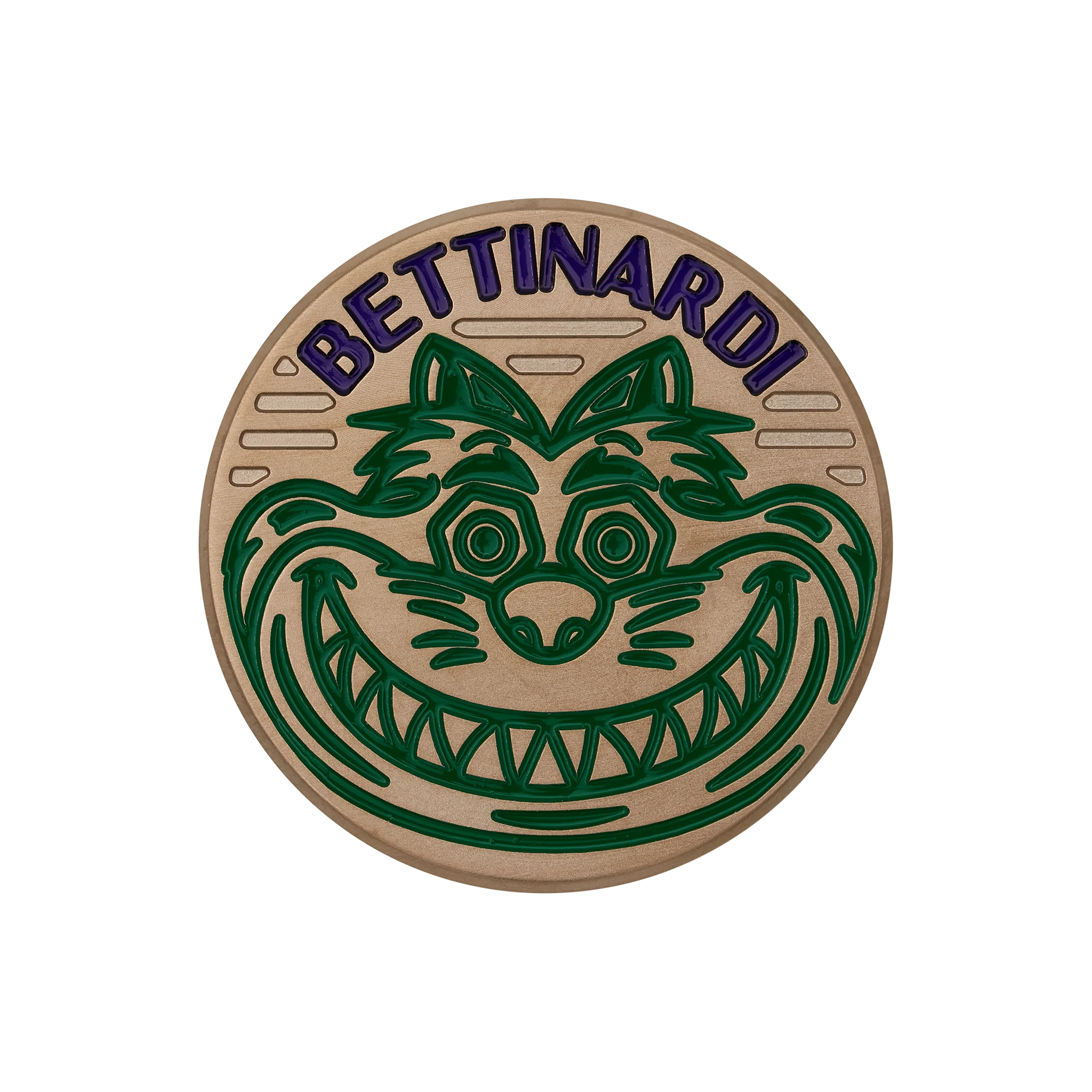 Mardi Gras 2024 Theatre Mask Fat Cat Ball Marker - Image 3