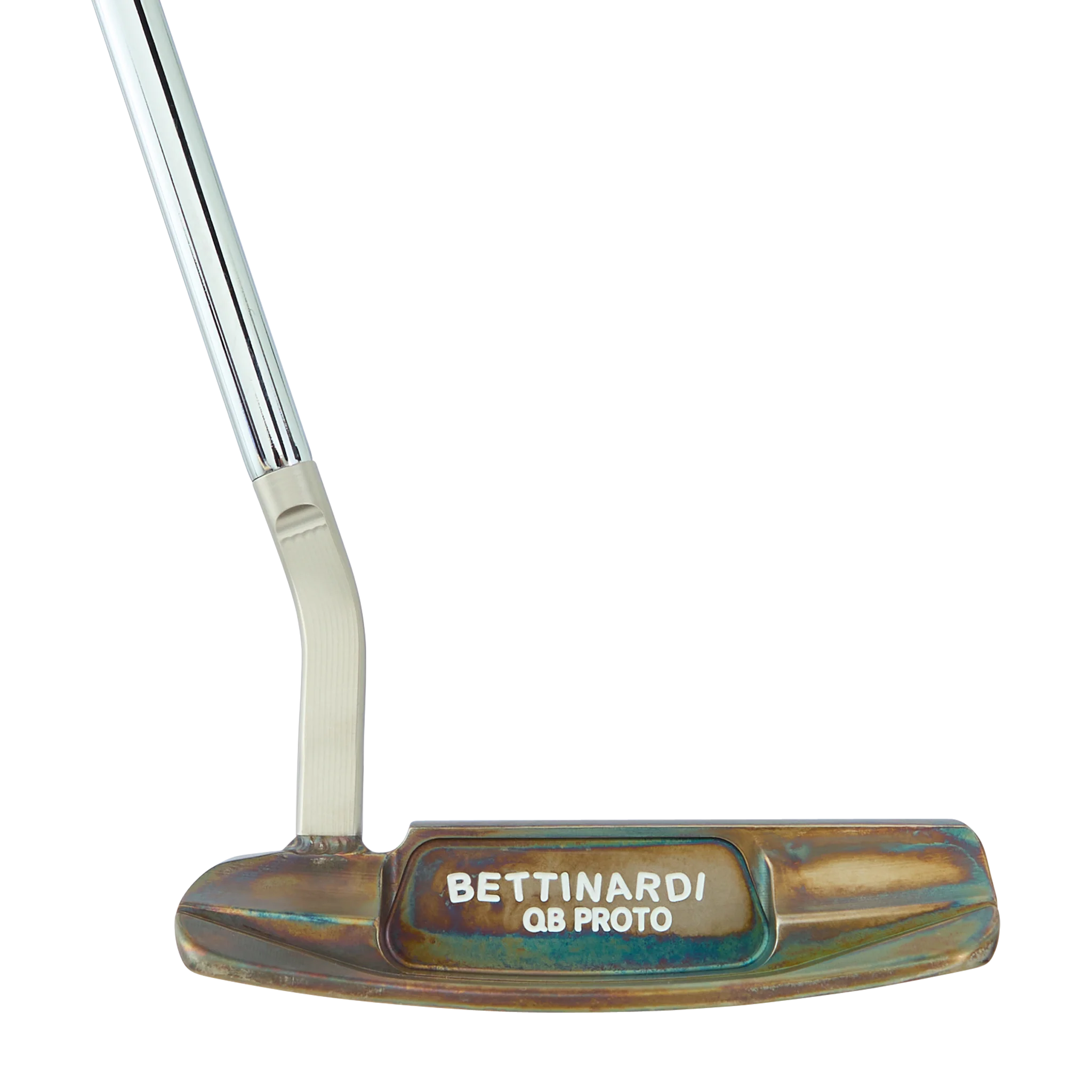 Money Eyes Wizard Steel Patina DASS QB Hexperimental Proto Putter - Image 3