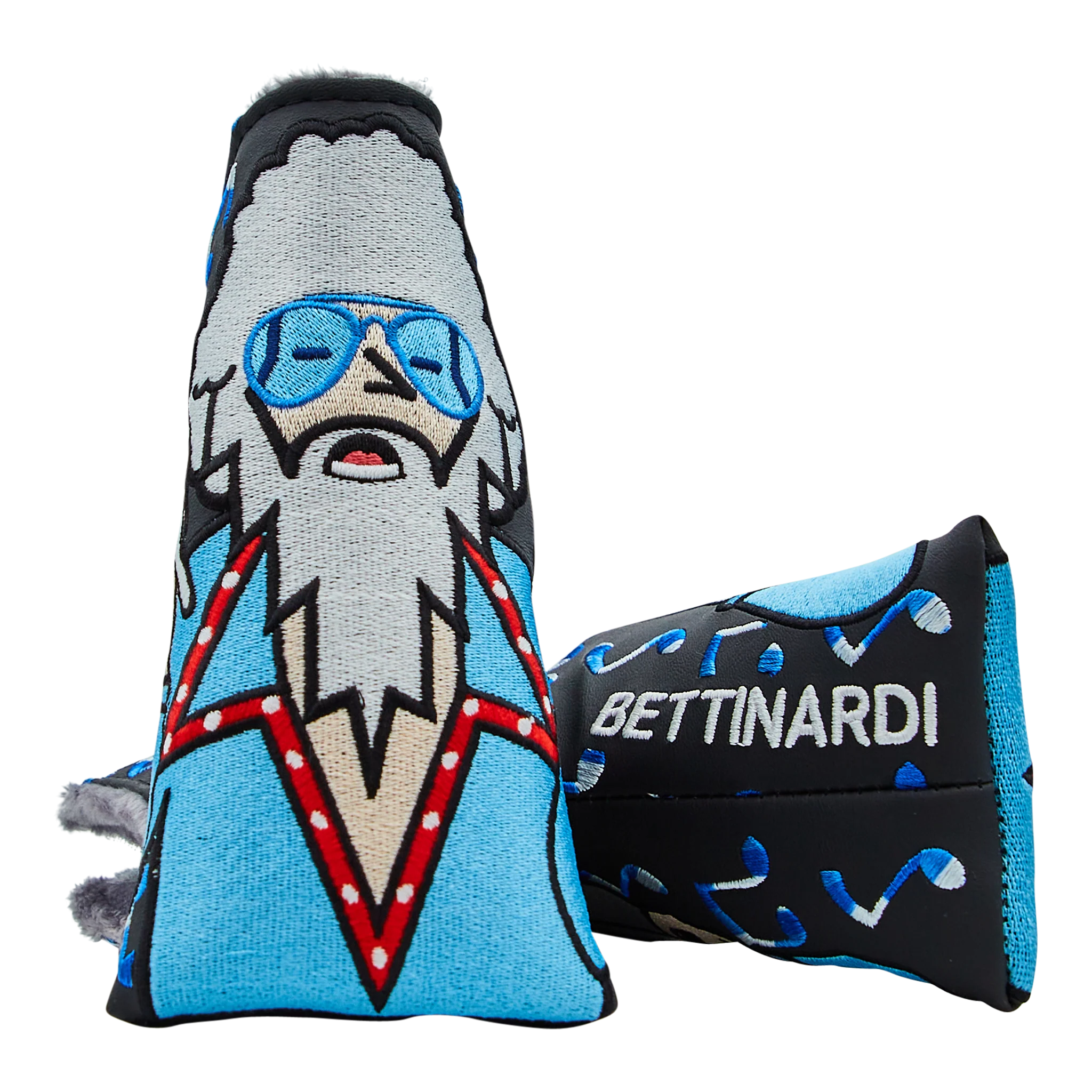 More Cowbell Tour Dept. Blade Putter Headcover - White