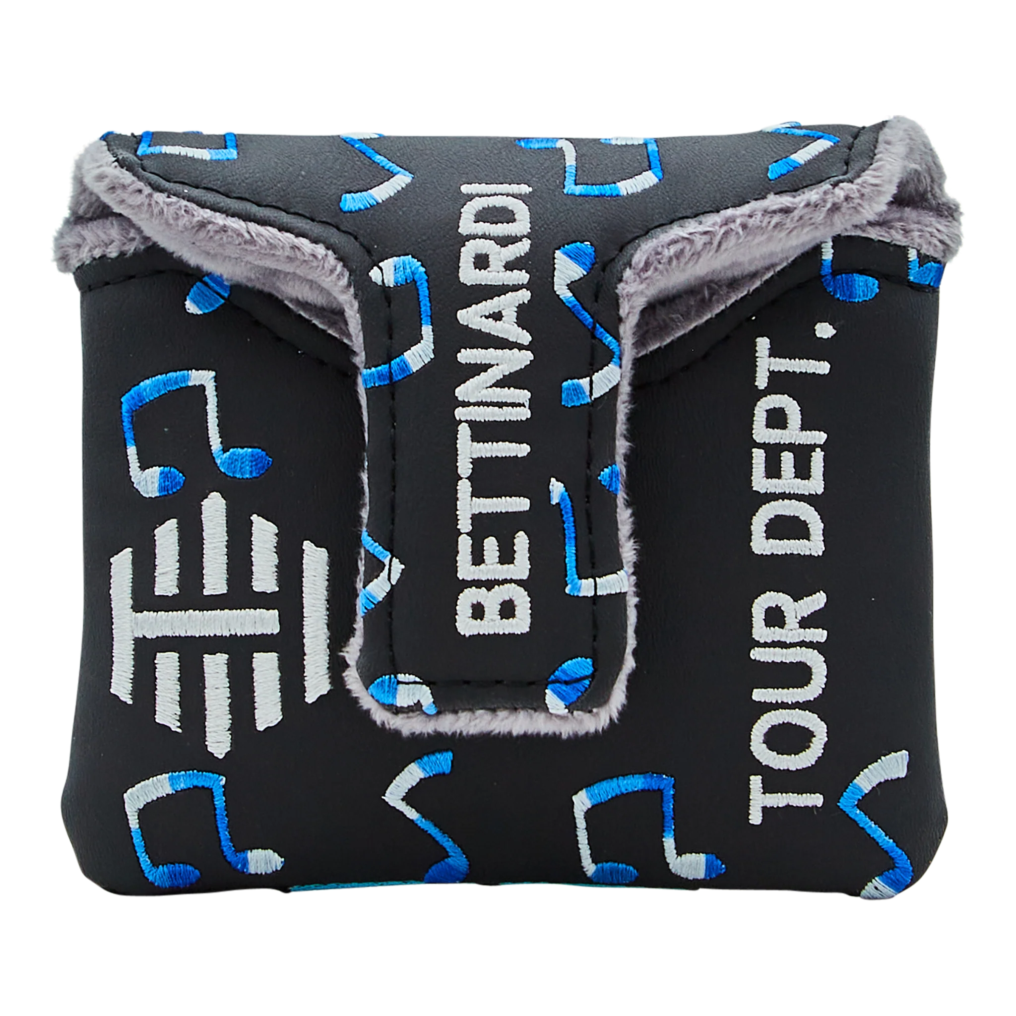 More Cowbell Tour Dept. Mallet Putter Headcover - White - Image 2
