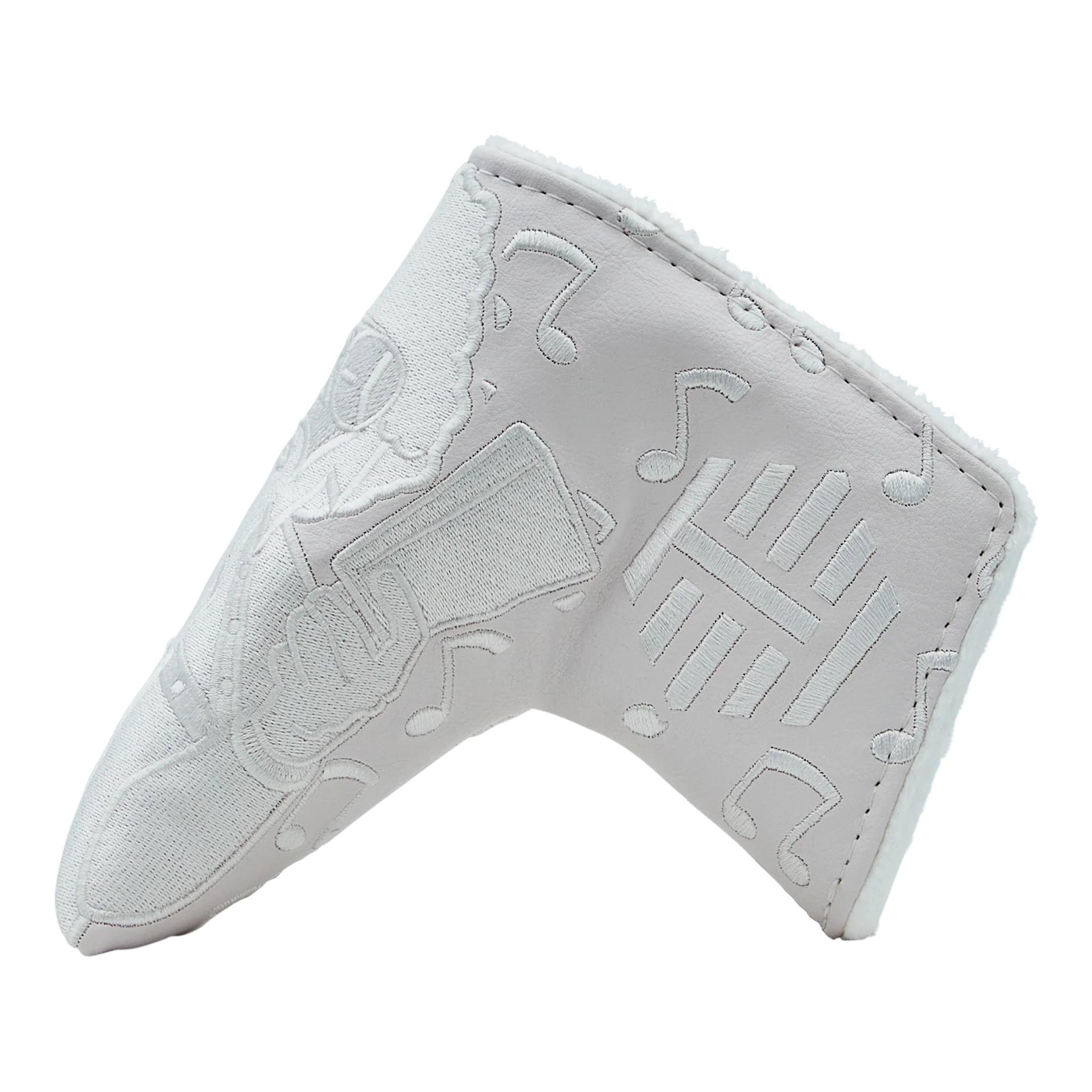 More Cowbell Tour Dept. White Buffalo Blade Putter Headcover - Image 3