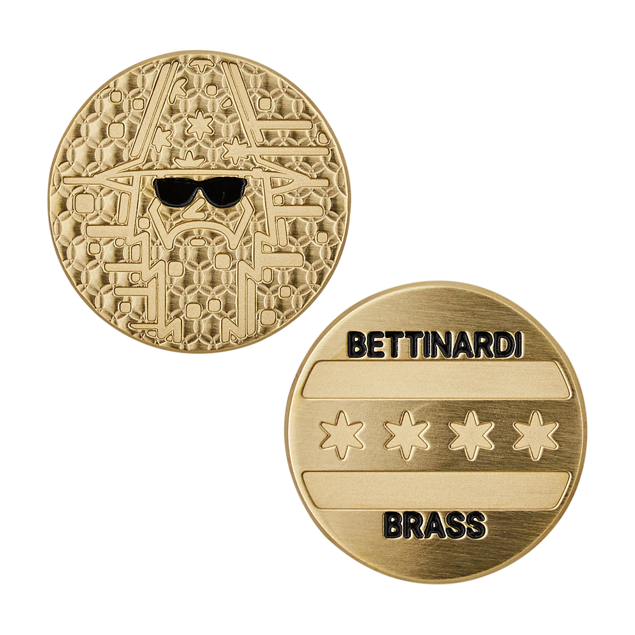 Motion 3.0 Sunglasses Wizard Brass Ball Marker