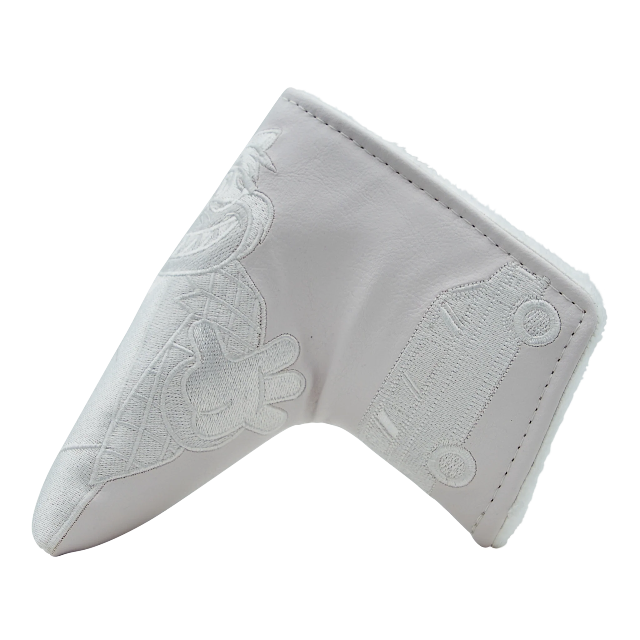 MOTIVATIONAL SPEAKER CAT WHITE BUFFALO BLADE Putter Headcover - Image 2