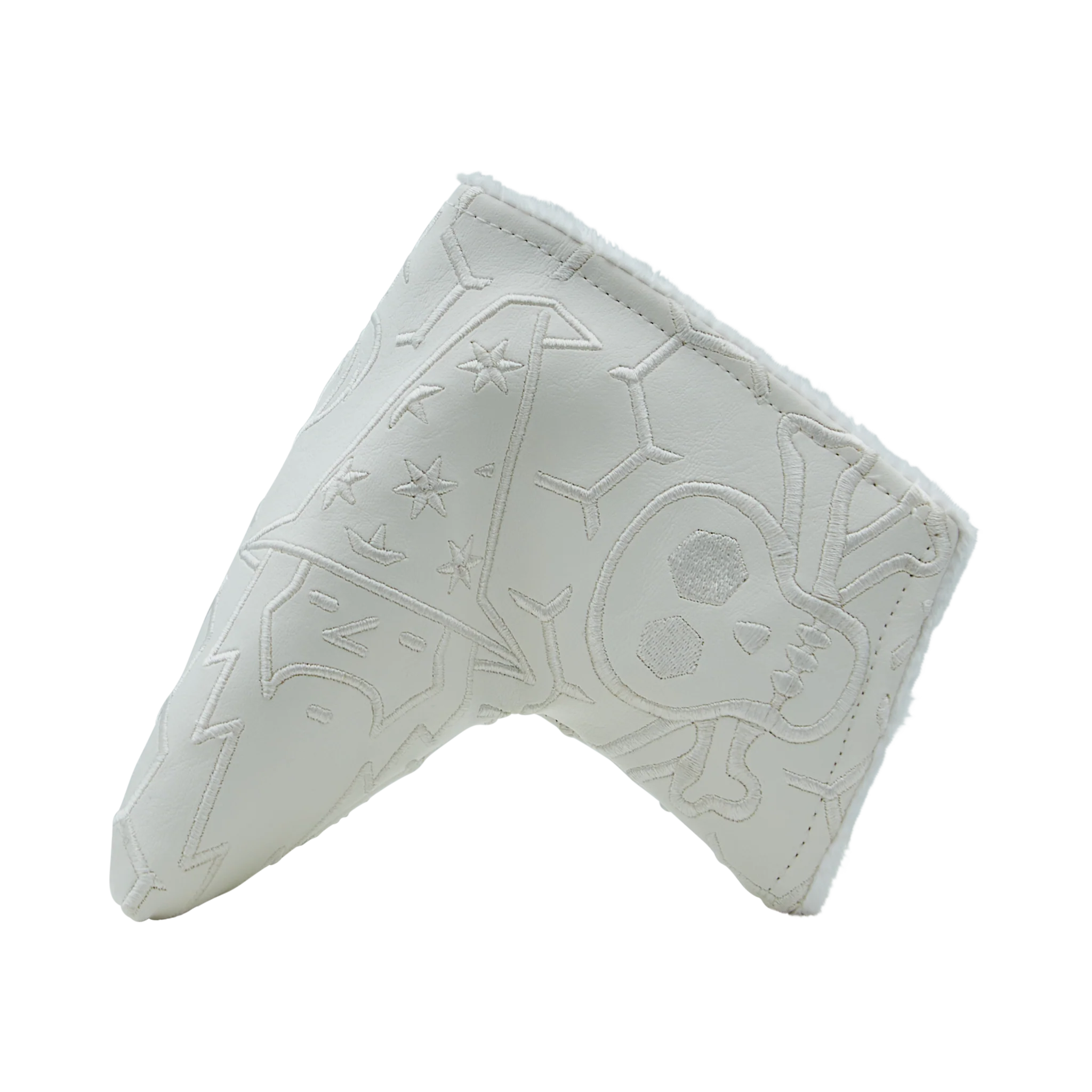 Multi-Icon Spring Classic White Buffalo Blade Putter Headcover - Image 2