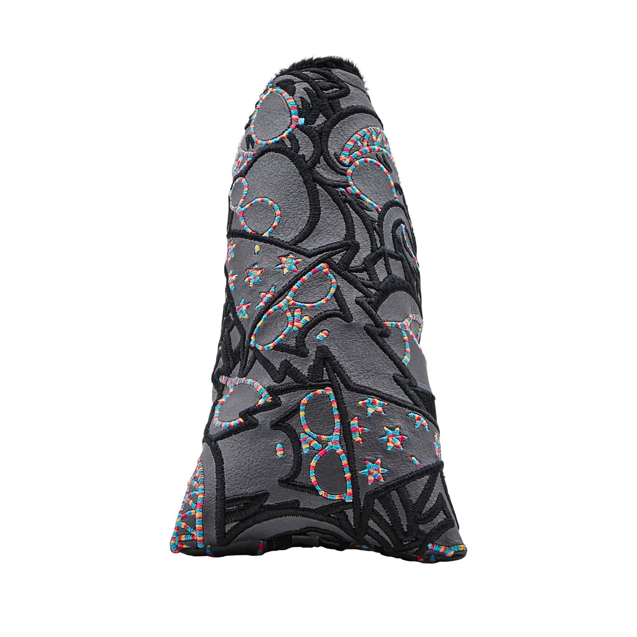 Multi Sunglasses Icon Black Rainbow Stitch Blade Putter Headcover - Image 3