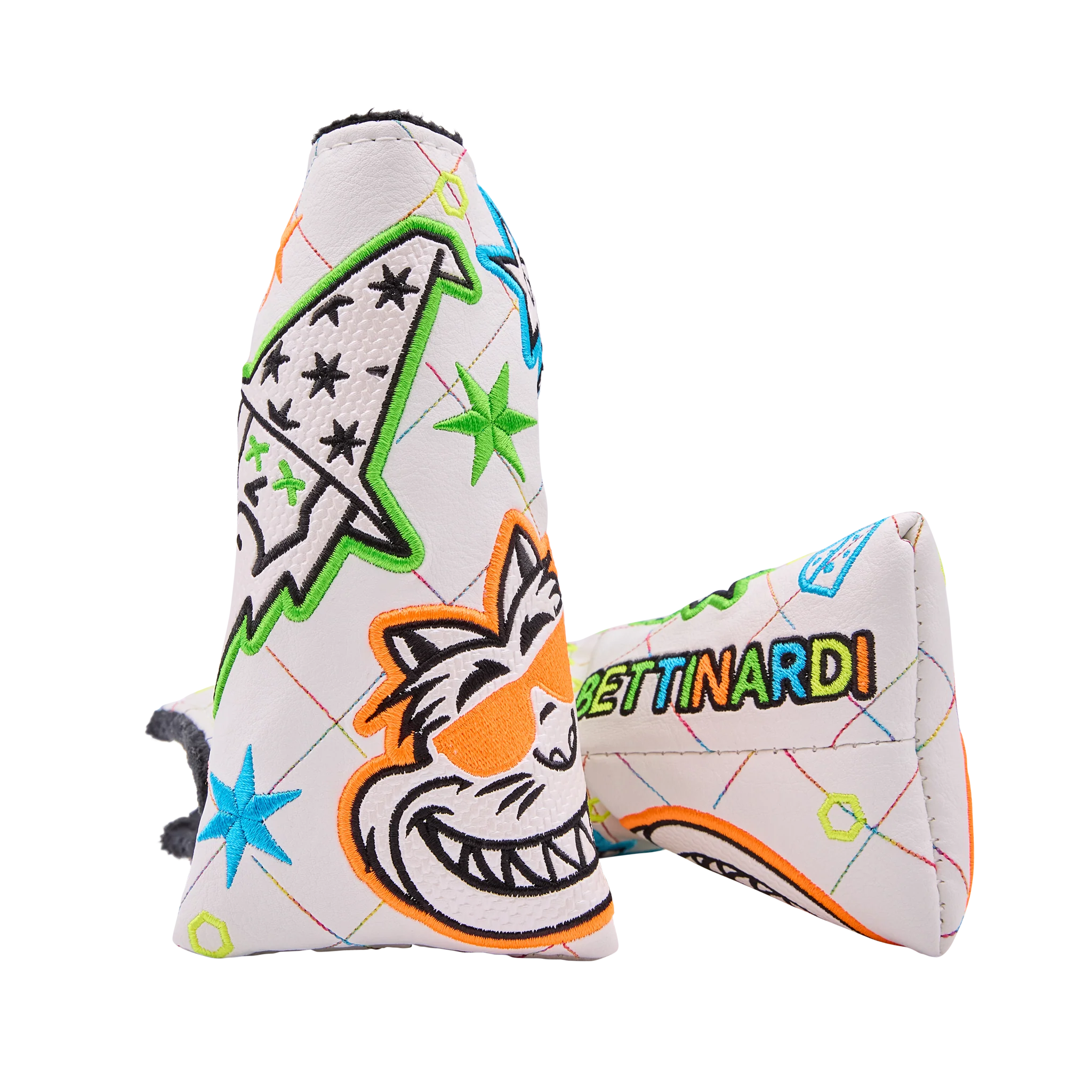 Neon Multi-Icon Blade Putter Headcover