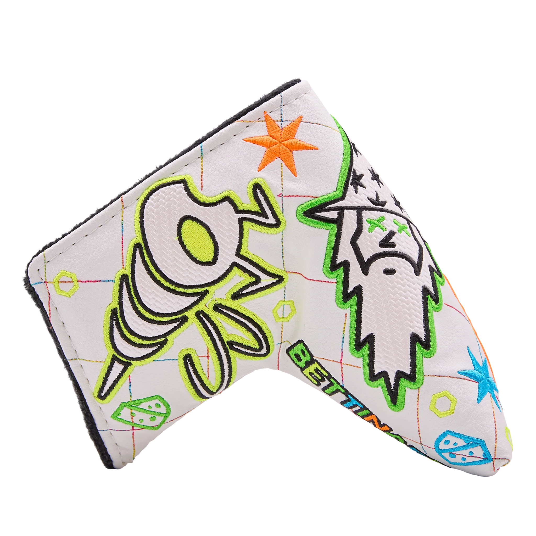 Neon Multi-Icon Blade Putter Headcover - Image 4