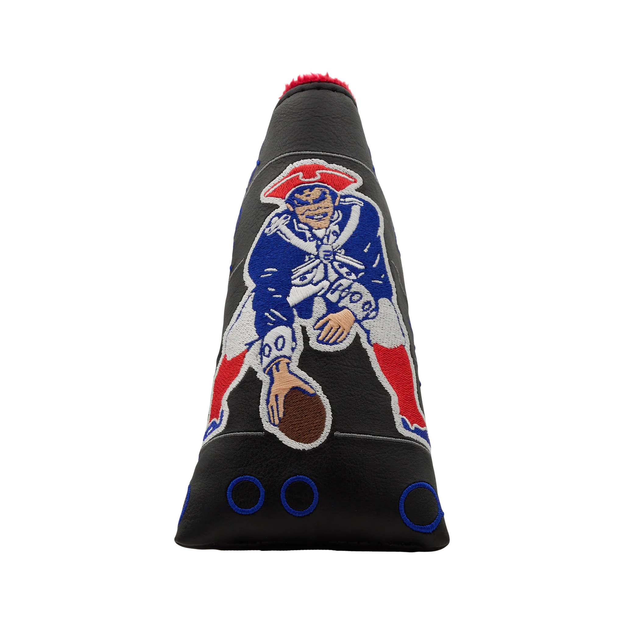 New England Patriots X's & O's Classic Mark Retro Blade Putter Headcover - Image 3