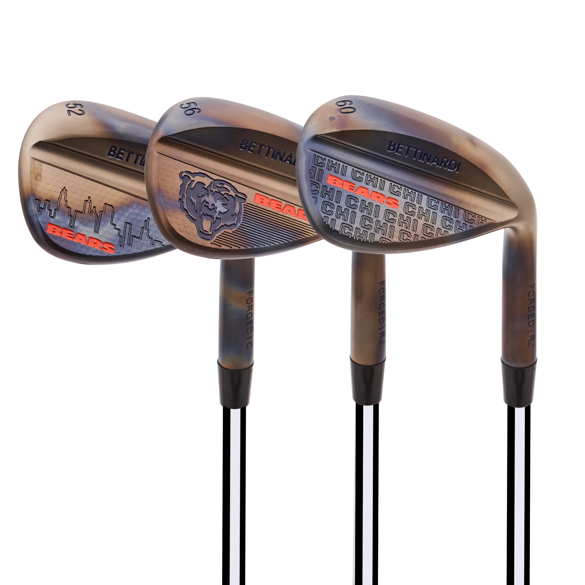 NFL Draft Day Chicago Bears Wedge Set (52°,56°, 60°)