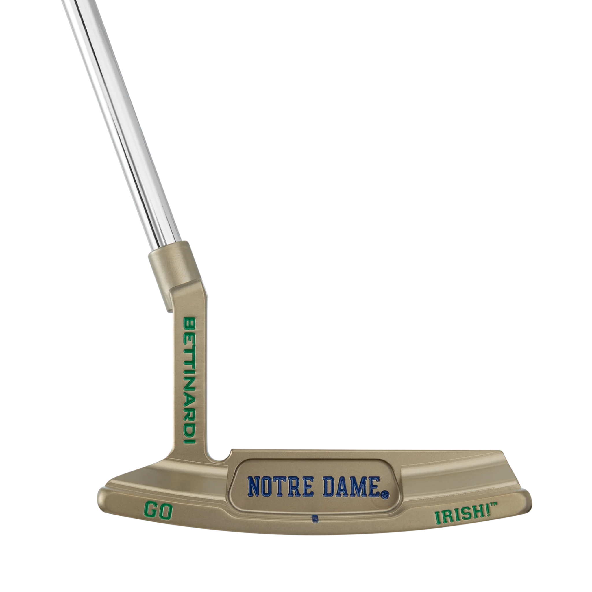 Notre Dame x Bettinardi BB8W Gold Flame Limited Run Putter - Image 3