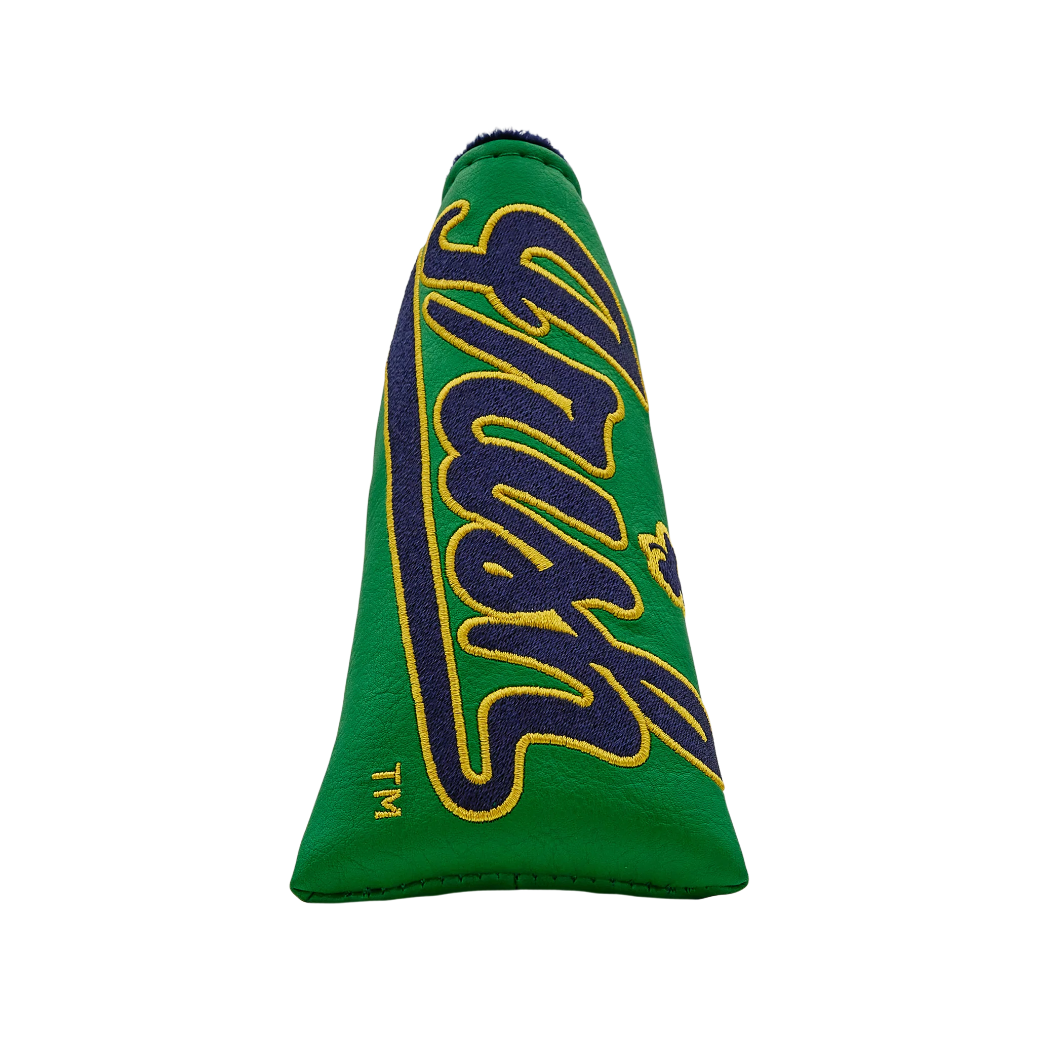 Notre Dame x Bettinardi Kelly Green Irish Script Blade Putter Headcover - Image 3
