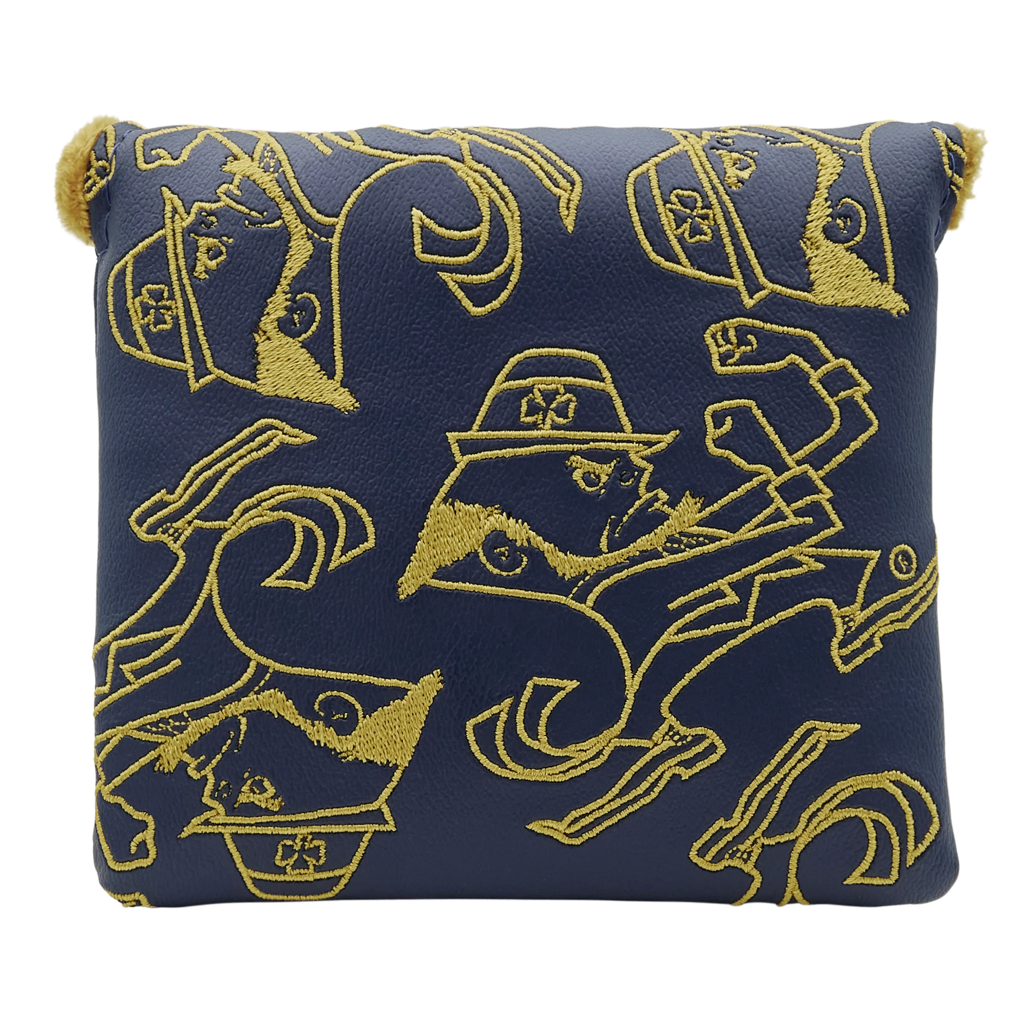 Notre Dame x Bettinardi Navy Dancing Leprechauns Mallet Putter Headcover