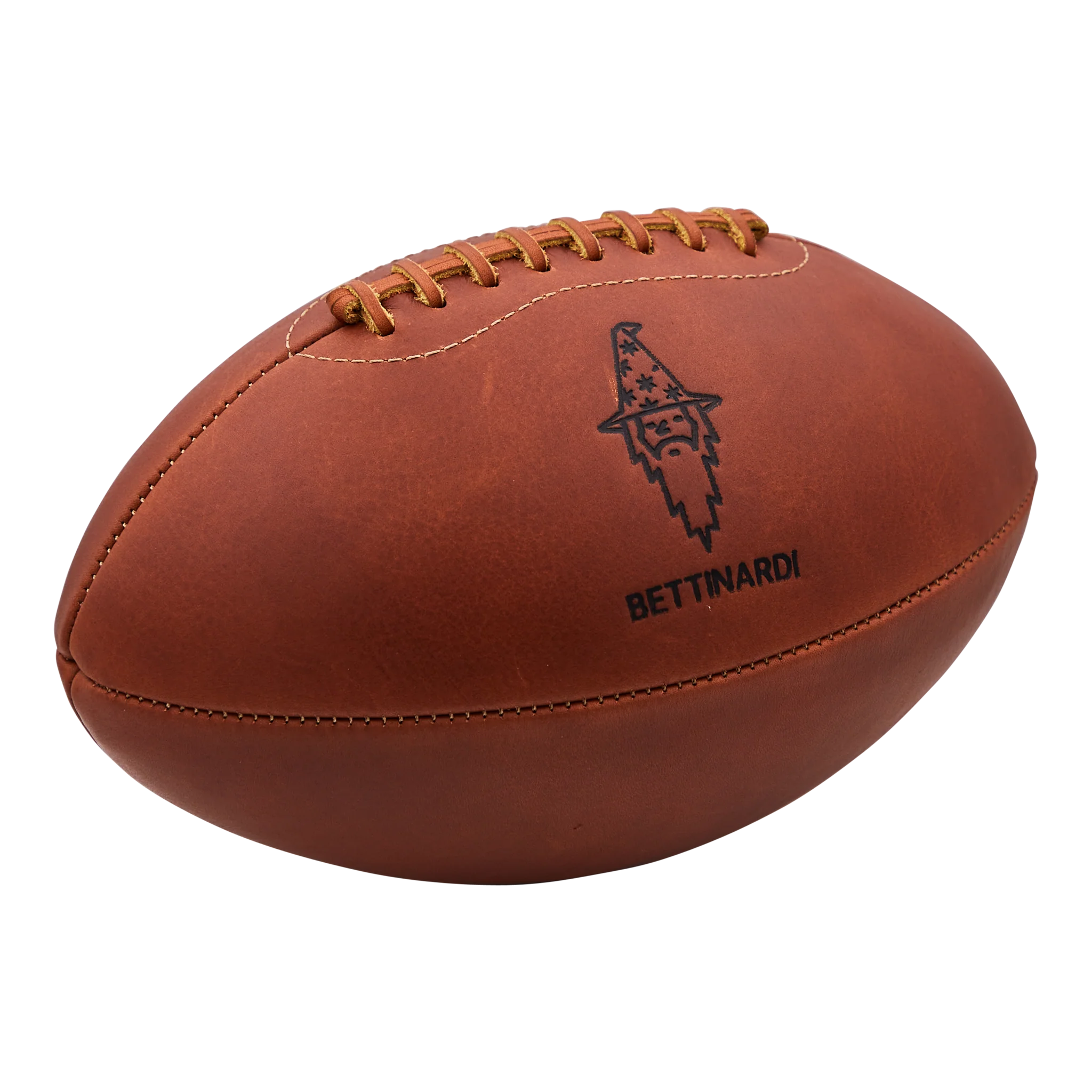 Official Wizard Leather Football (Old Fashion)