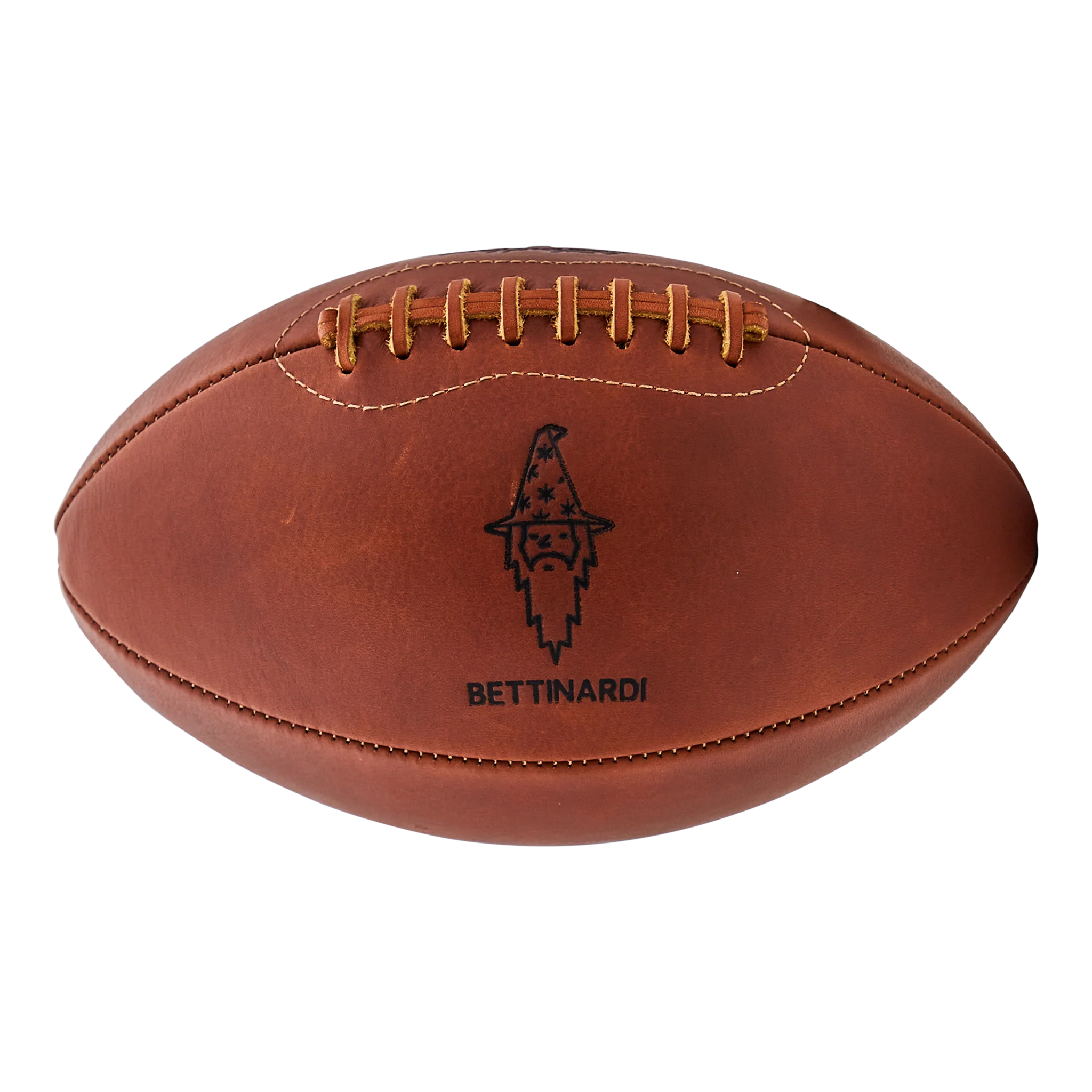 Official Wizard Leather Football (Old Fashion) - Image 2