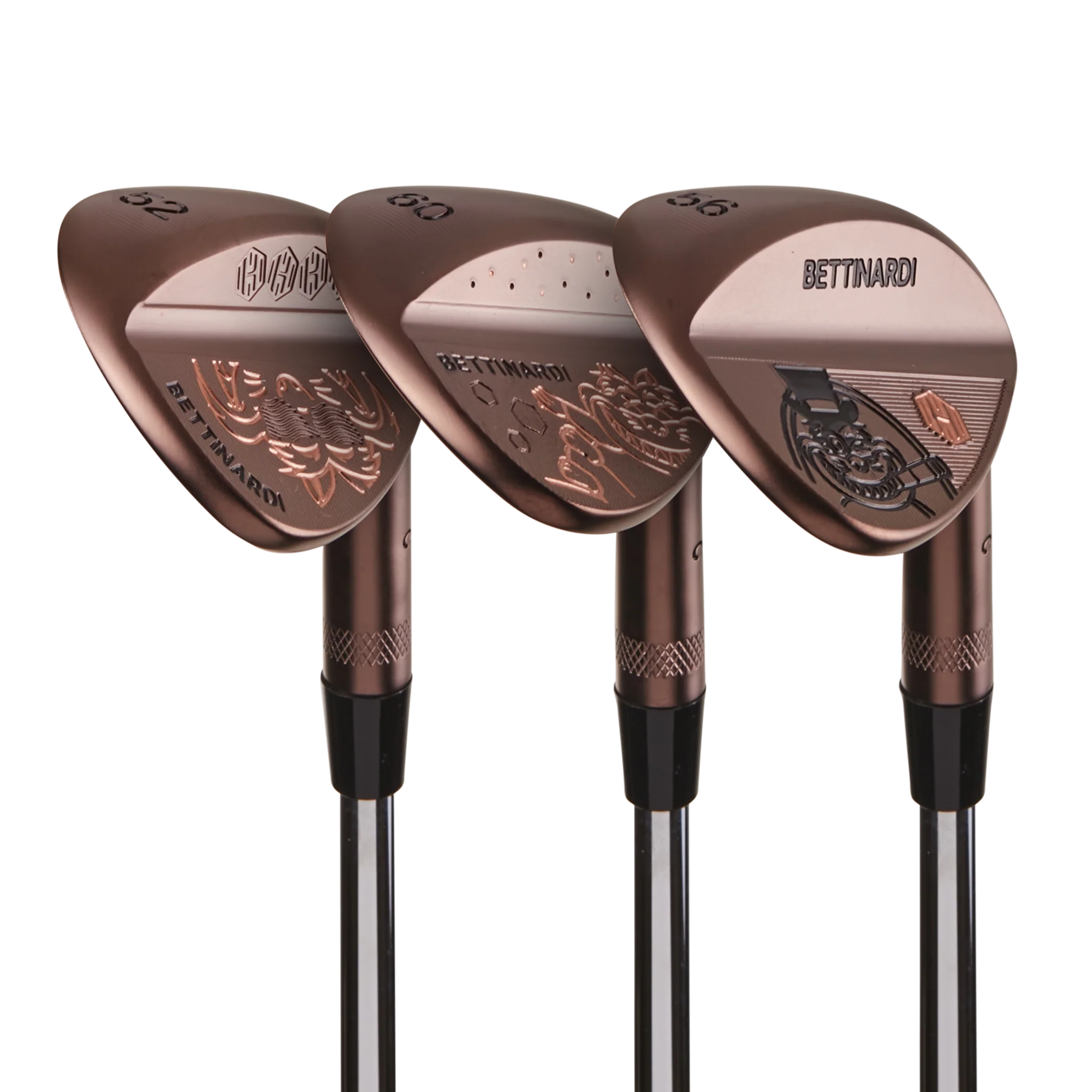 Oil Rubbed Bronze Fat Cat Wedge Set (52°, 56°, 60°)