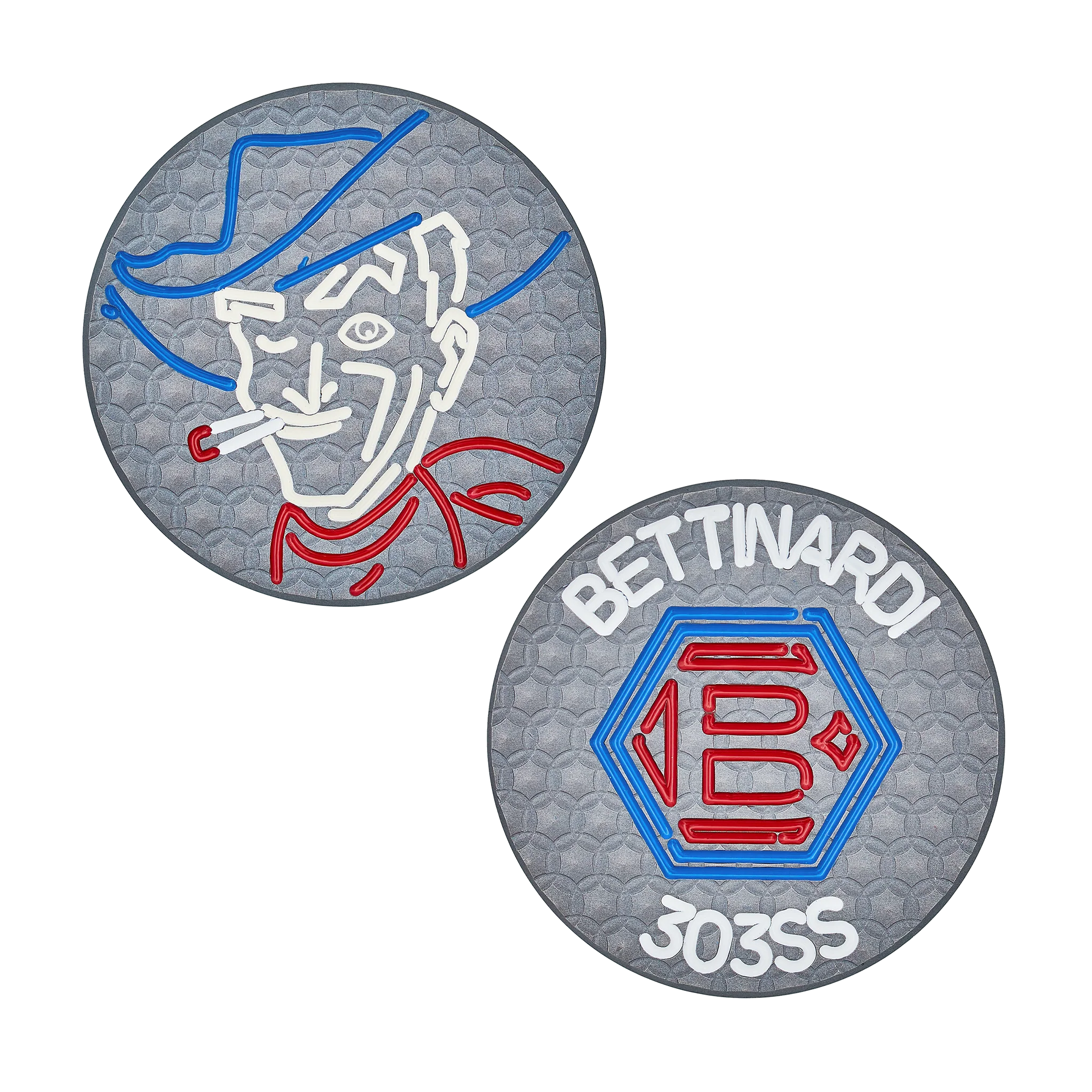 Oklahoma Neon Ball Marker