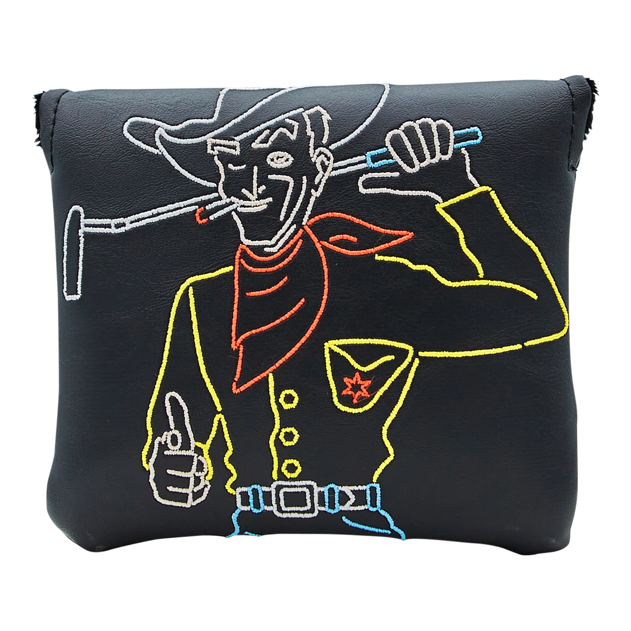 Oklahoma Neon Mallet Putter Headcover