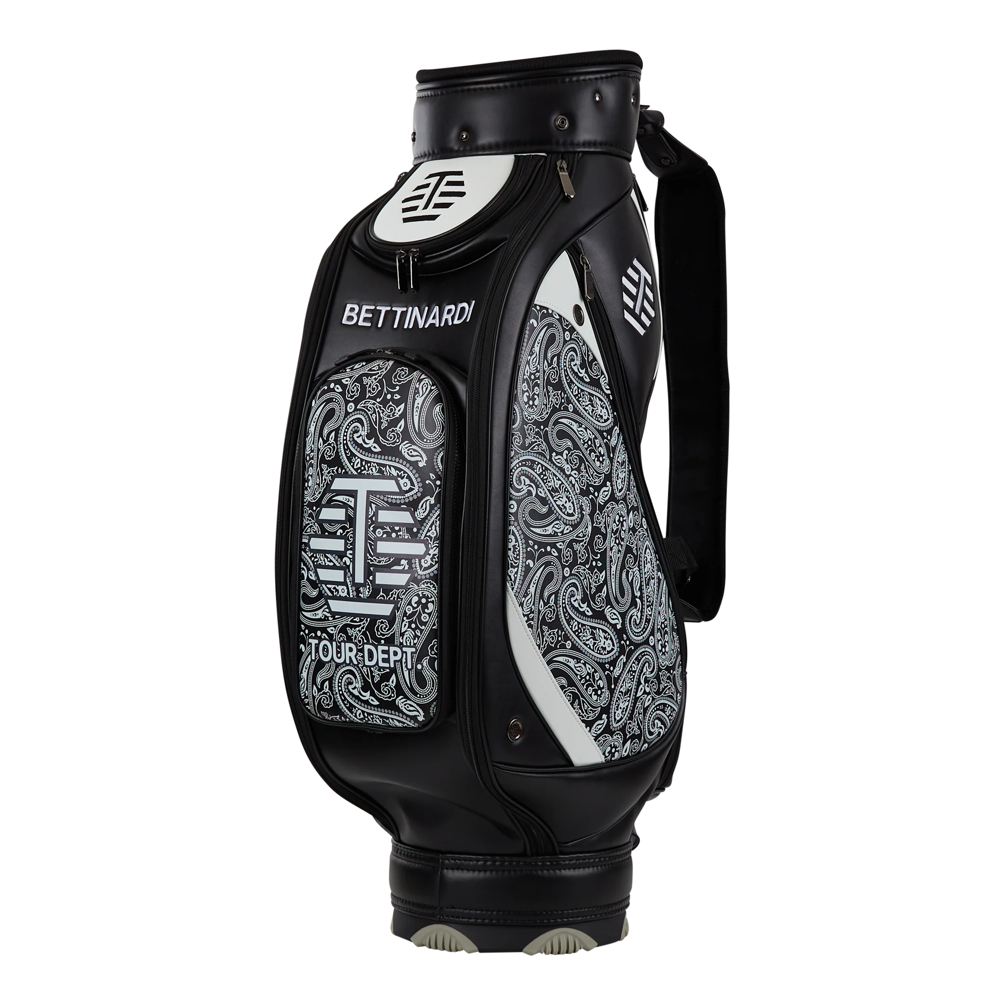 Paisley Staff Golf Bag (Black)