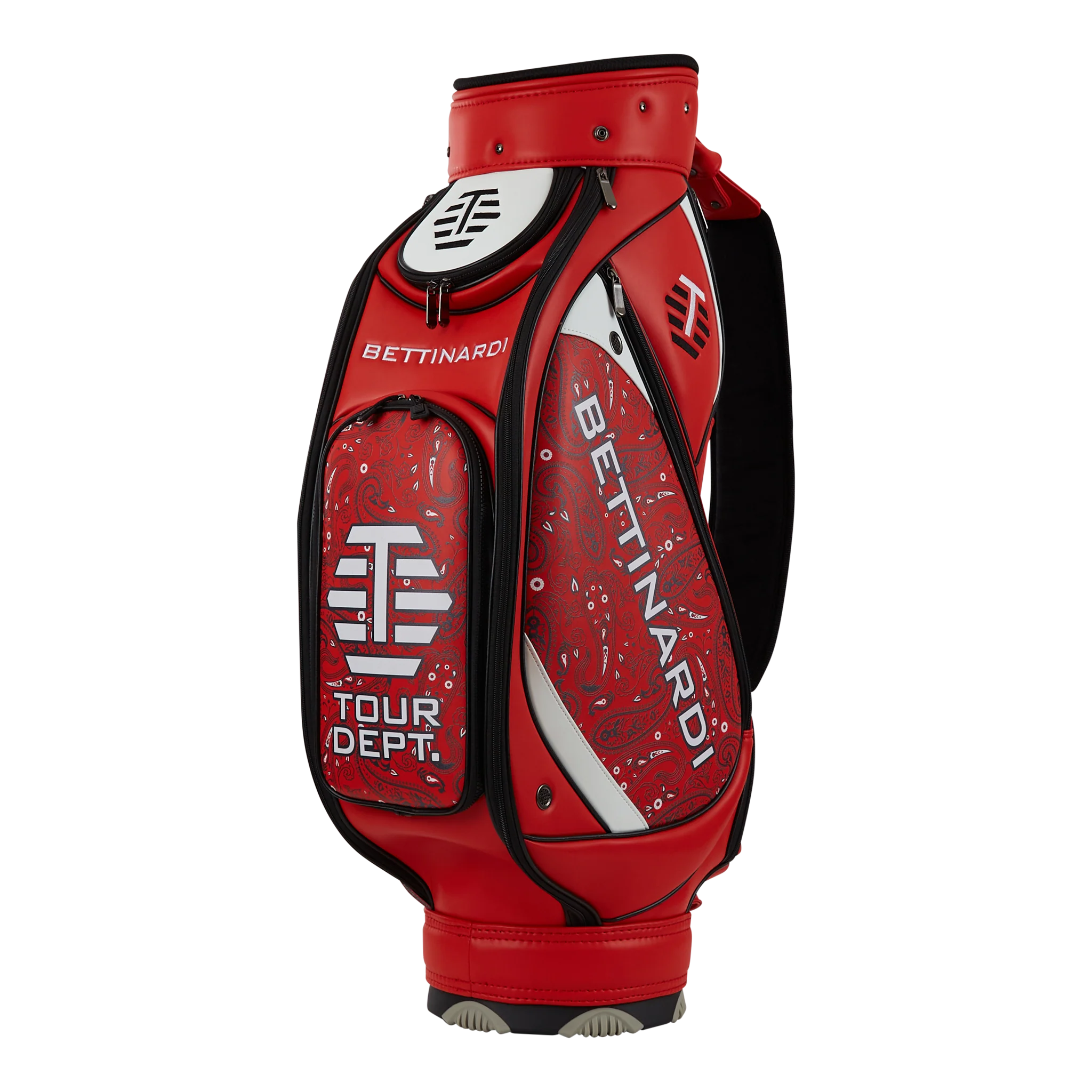 Paisley Staff Golf Bag (Red)