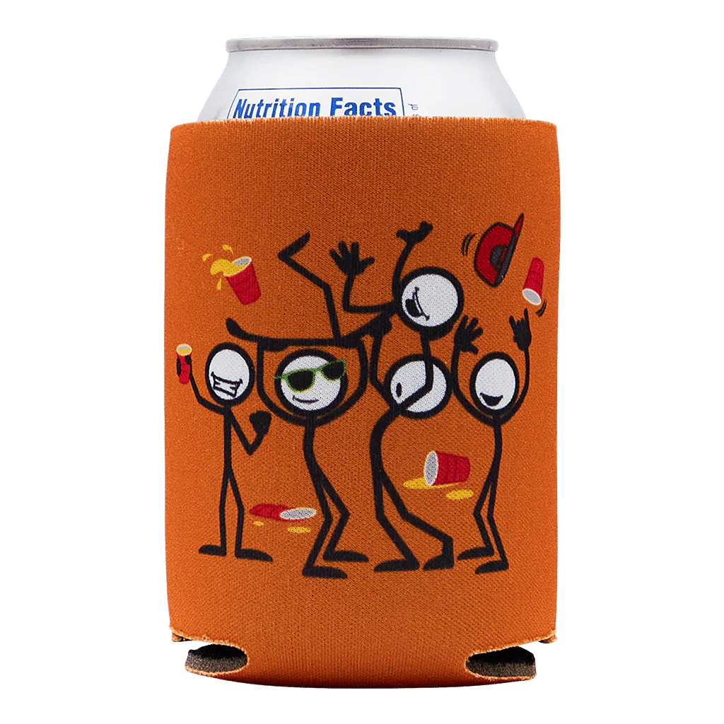 PARTY ON COOLER SLEEVE SET OF 4 - Image 5