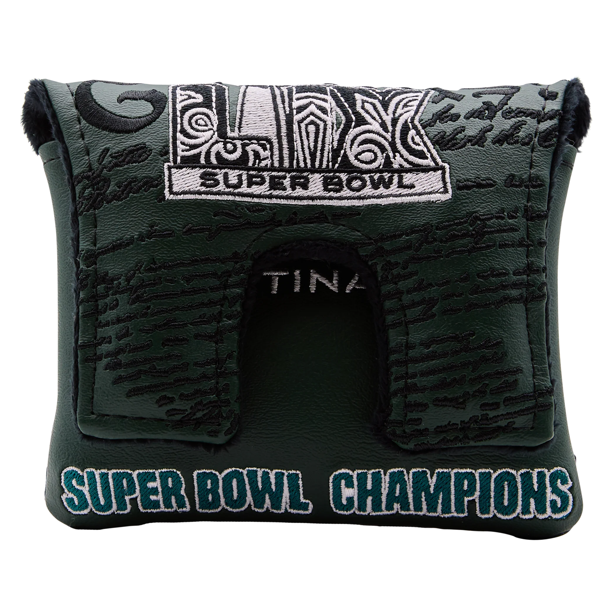 Philadelphia Eagles 2025 Super Bowl LIX Champions Liberty Center Shafted Mallet Putter Headcover - Image 2