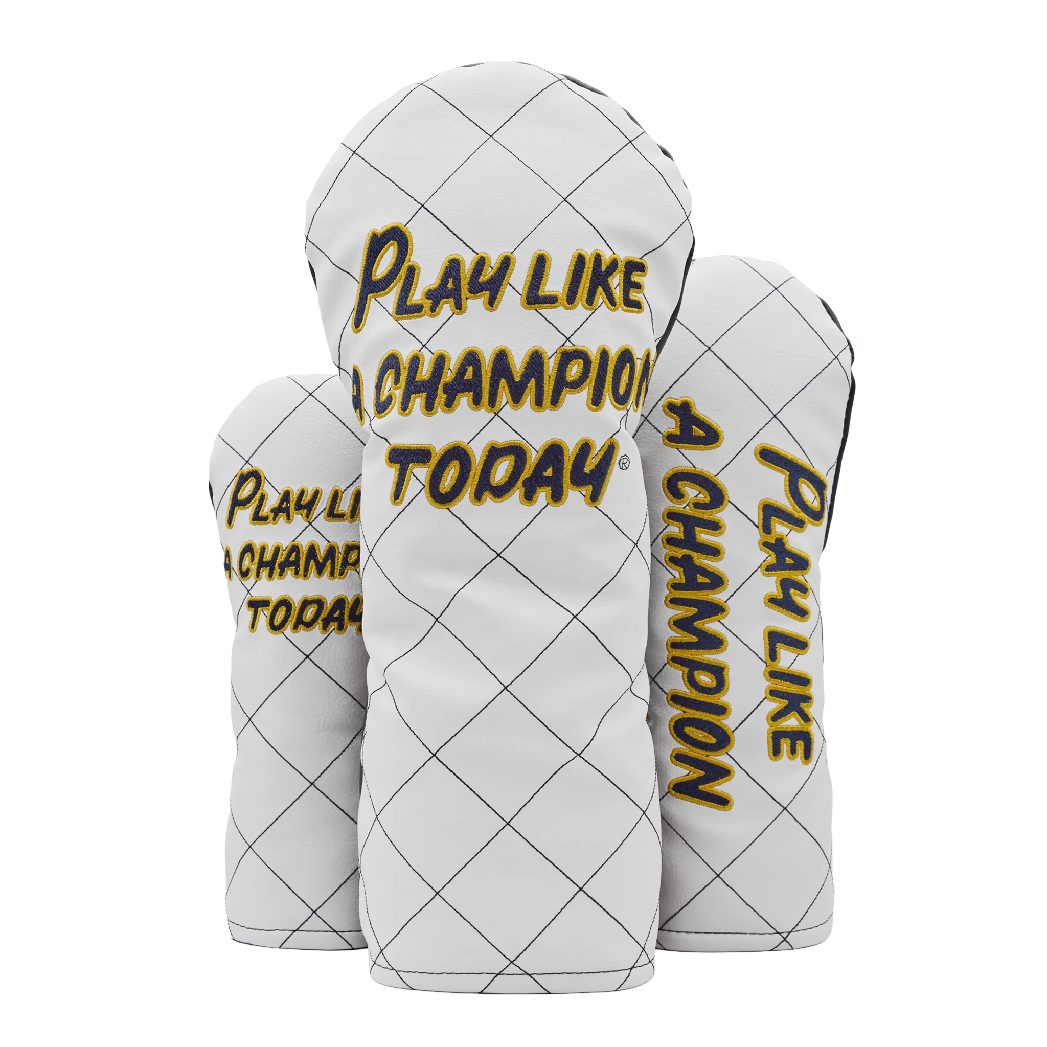 Play Like A Champion Today x Bettinardi White Wood Covers