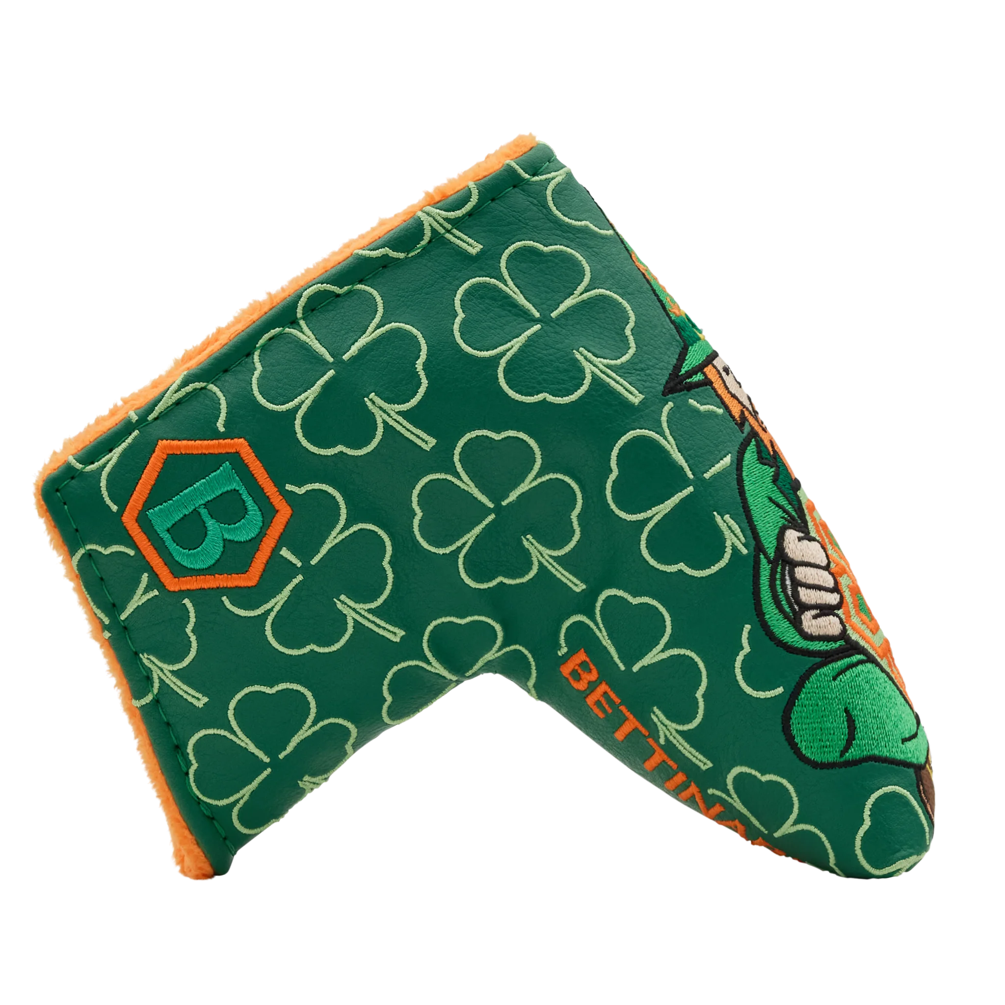St. Patrick's Day Lucky Wizard Blade Putter Headcover - Image 4