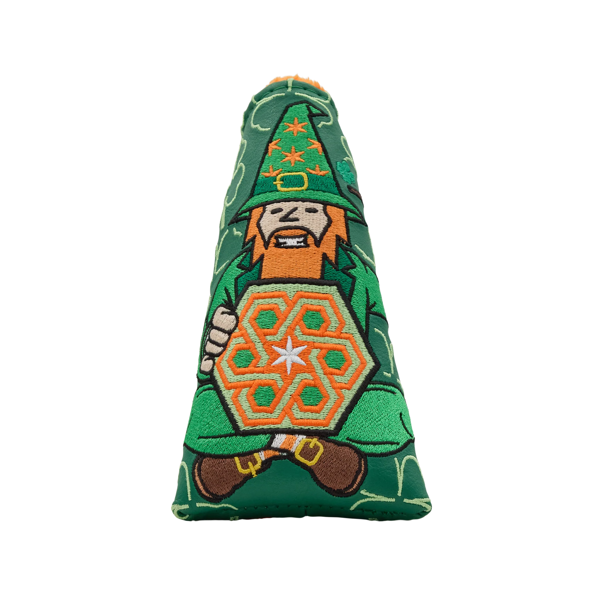 St. Patrick's Day Lucky Wizard Blade Putter Headcover - Image 3