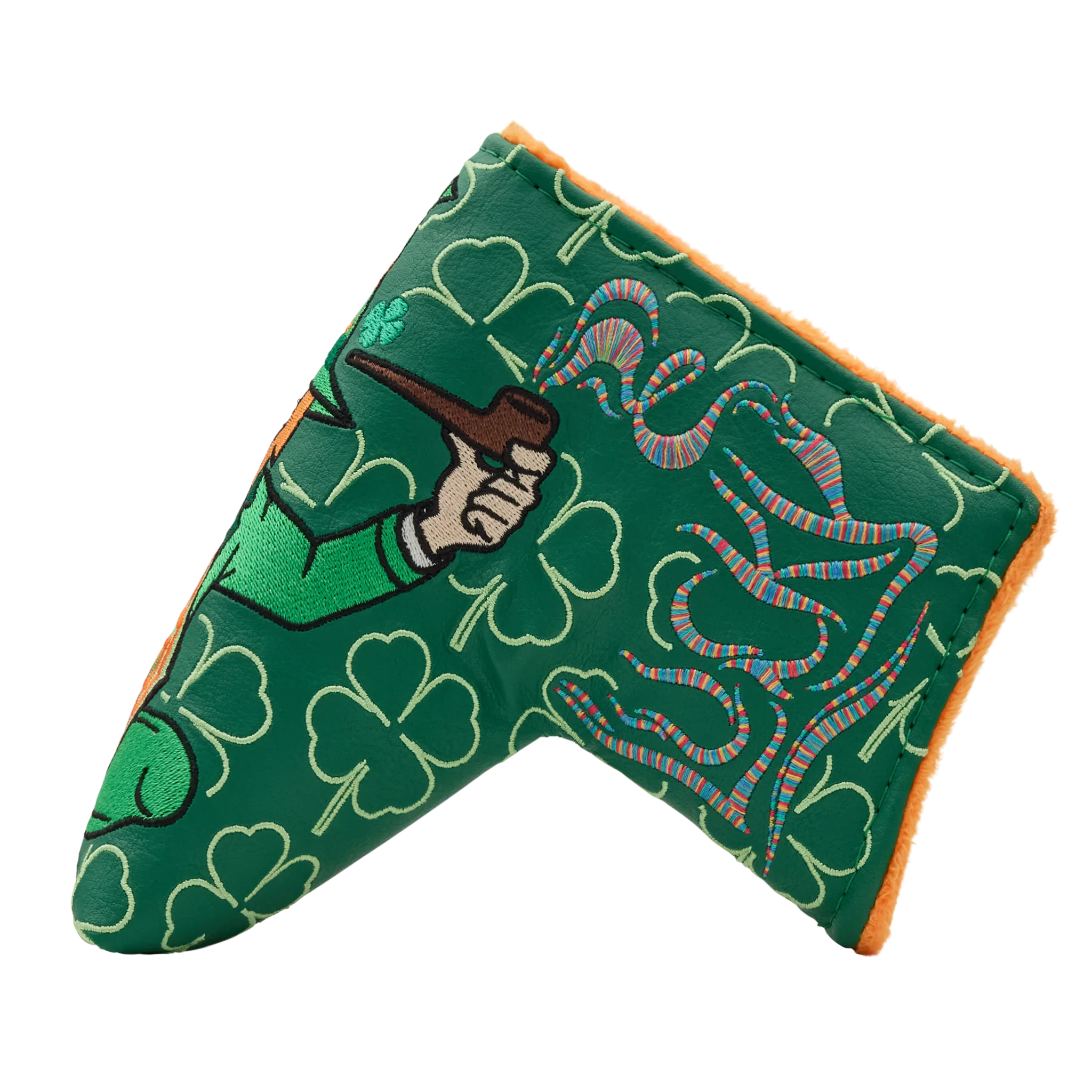 St. Patrick's Day Lucky Wizard Blade Putter Headcover - Image 2