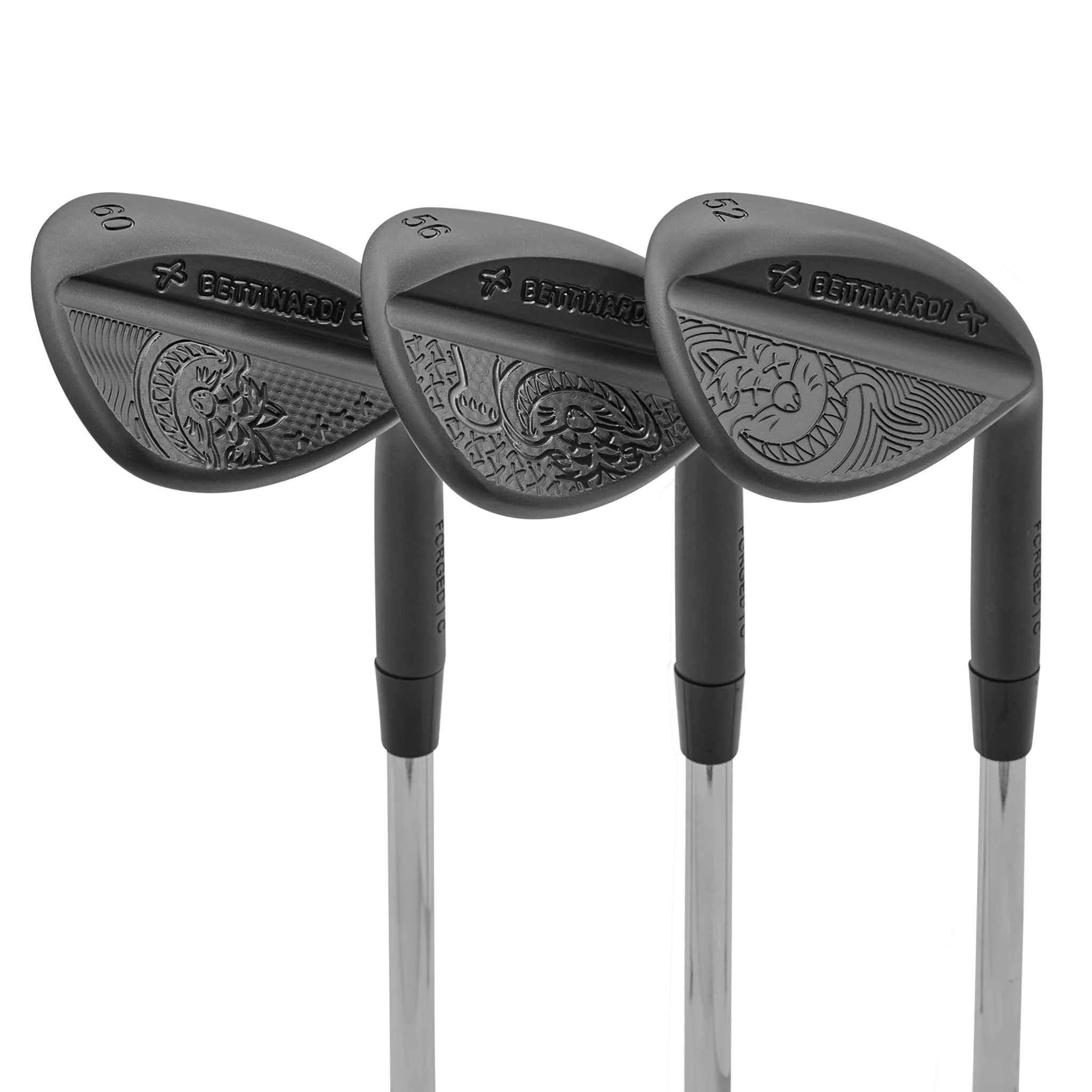 Poison Fat Cat Black Ox HLX 6.0 Wedge Set (52°, 56°, 60°)