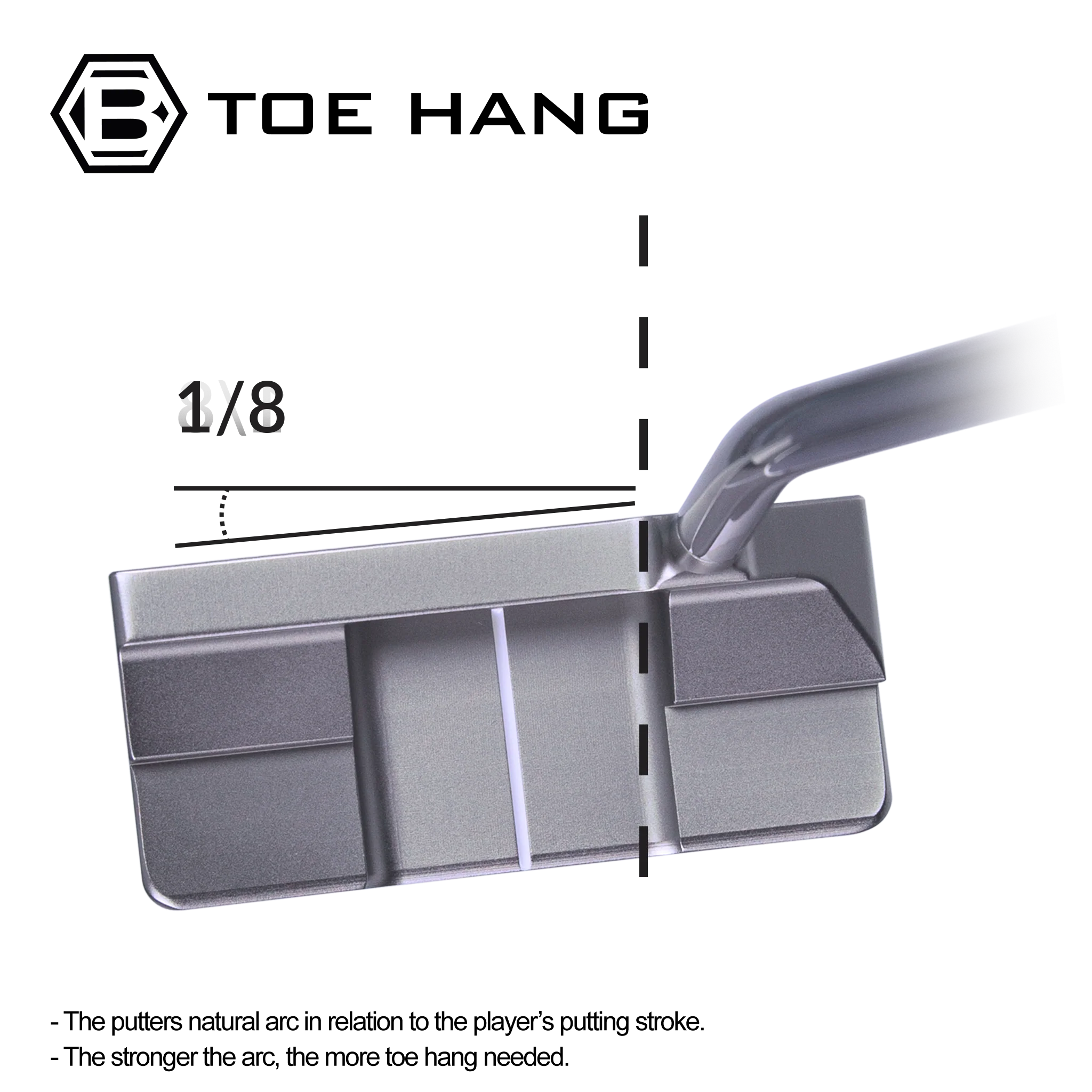 Queen B 6 Left Handed Putter - Image 9