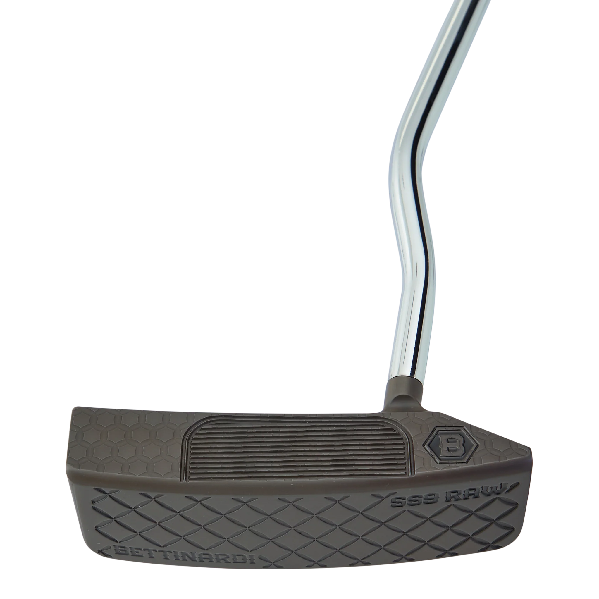 Raw Carbon Double-Bend Studio Stock 9  Putter
