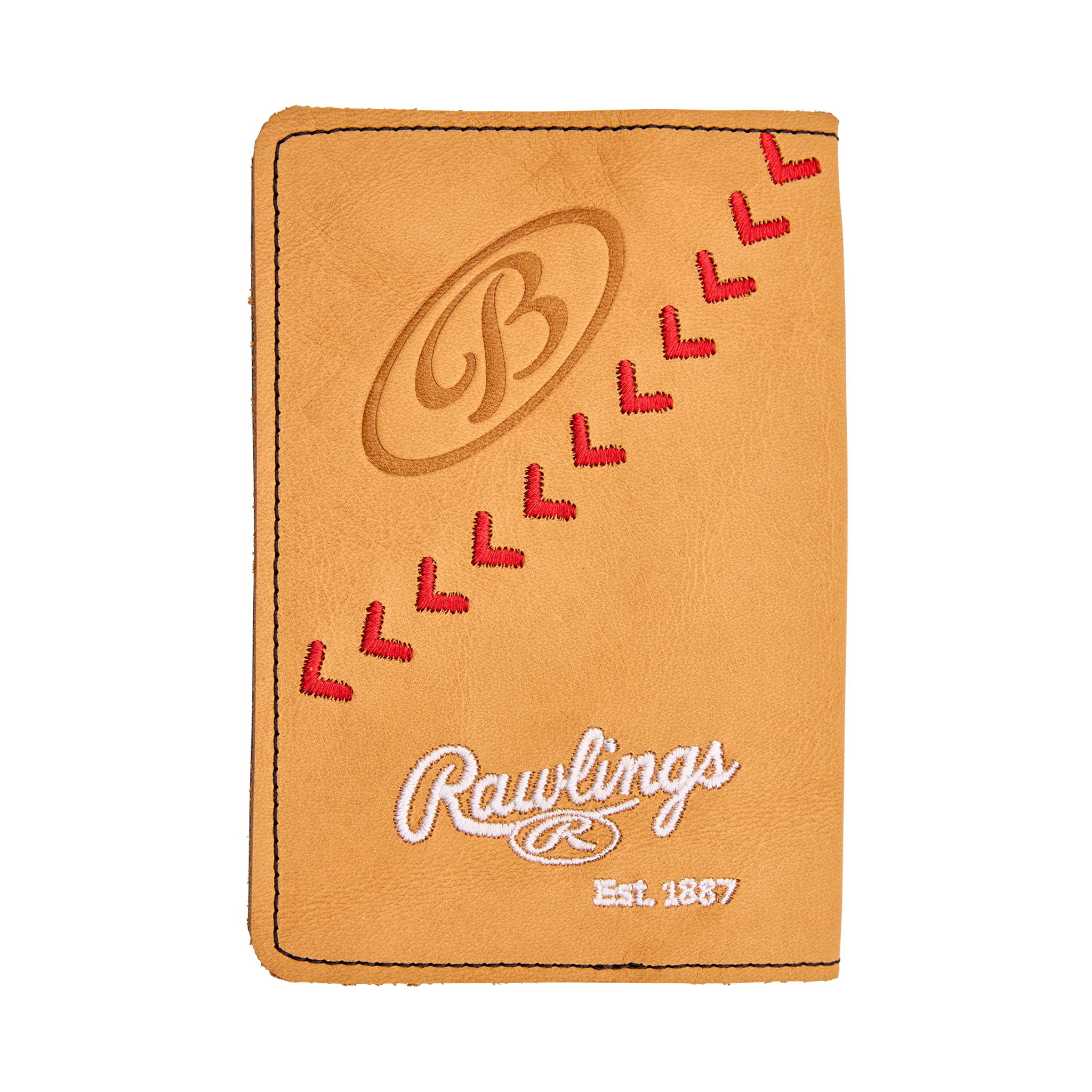 Rawlings x Bettinardi Tan Genuine Horween Leather Scorecard Holder - Image 2