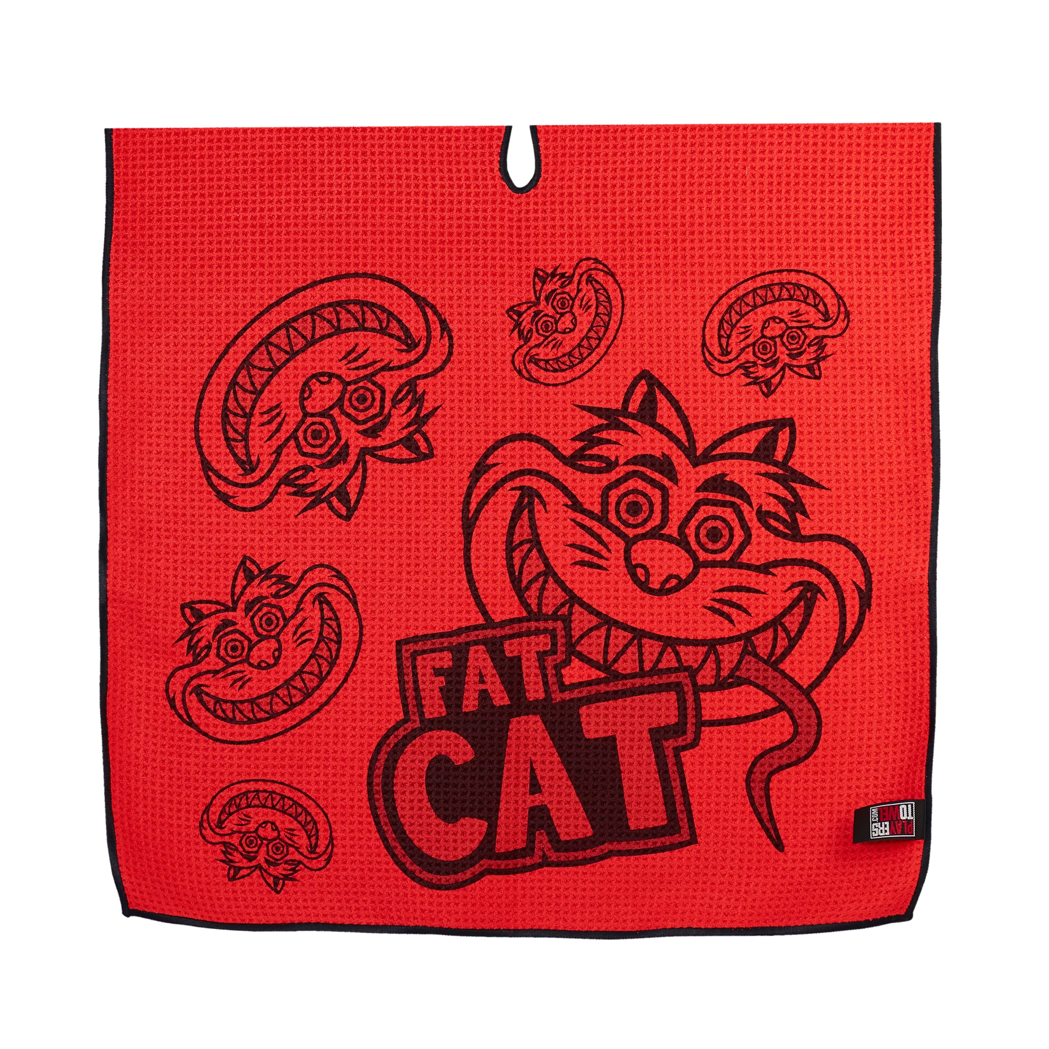 Red Fat Cat Player Towel