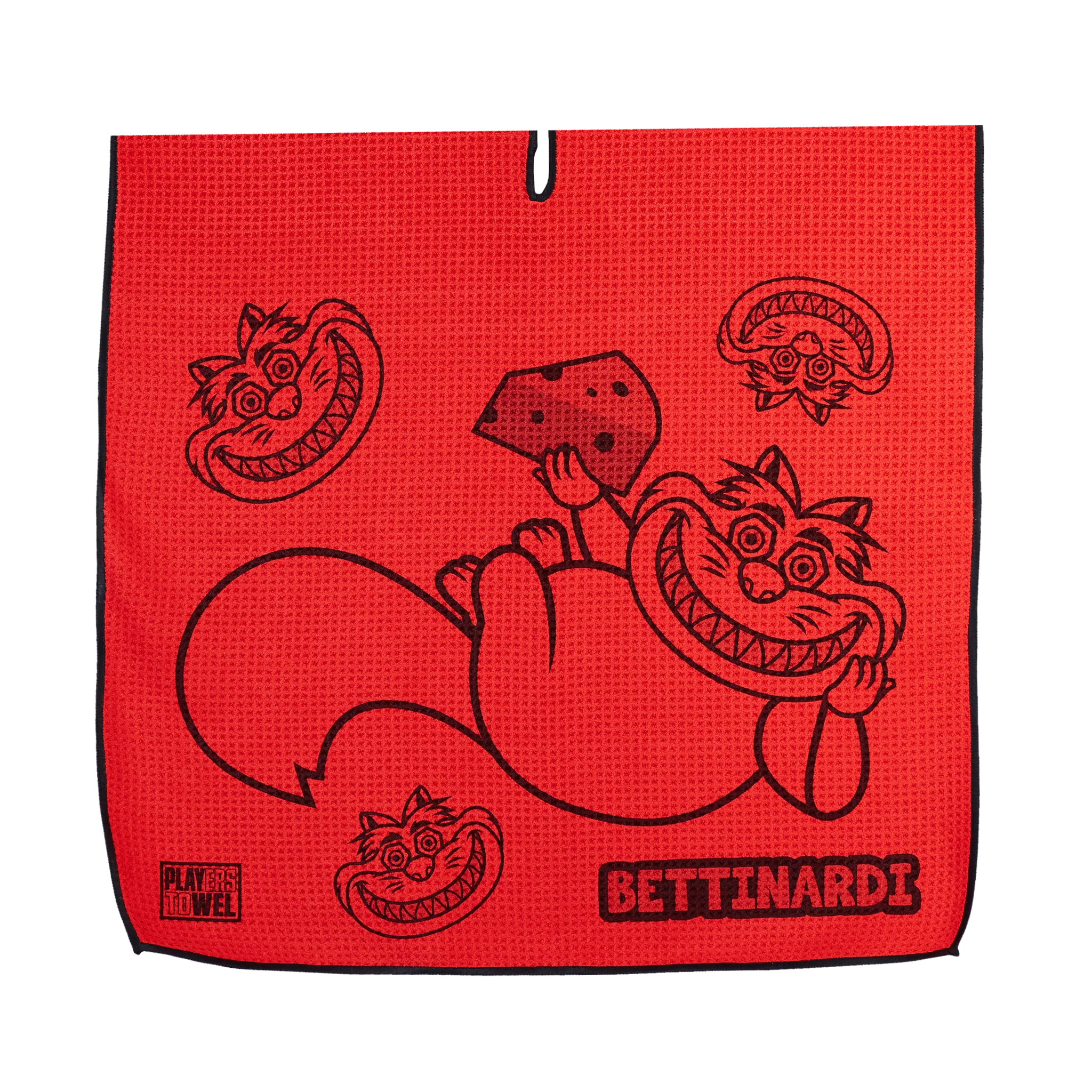 Red Fat Cat Player Towel - Image 2