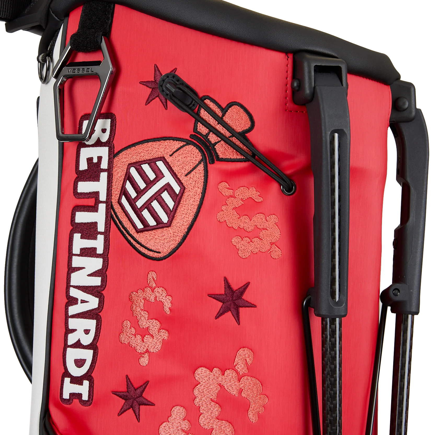 Red Gangster Cat Vessel VLX Stand Bag - Image 11