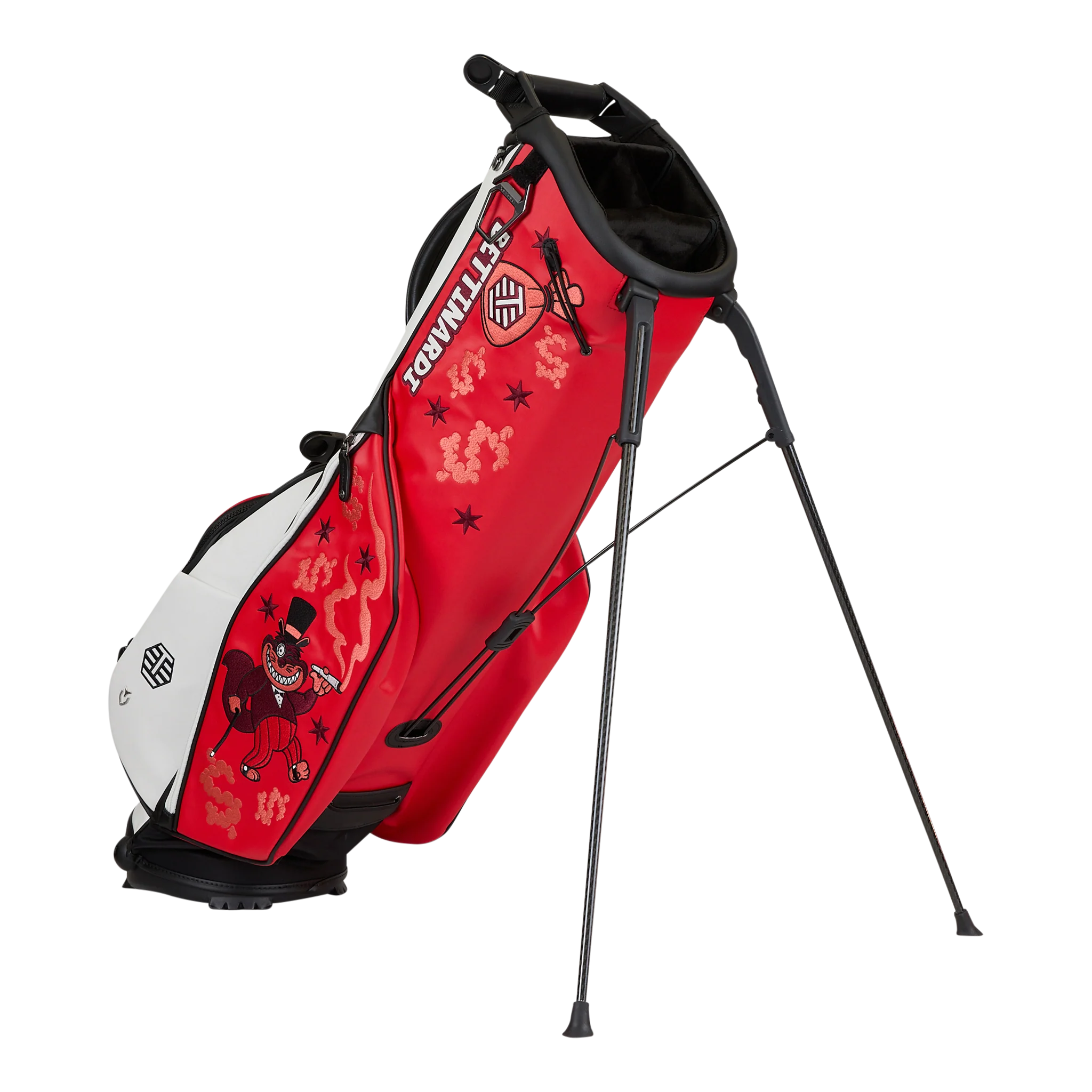 Red Gangster Cat Vessel VLX Stand Bag - Image 7