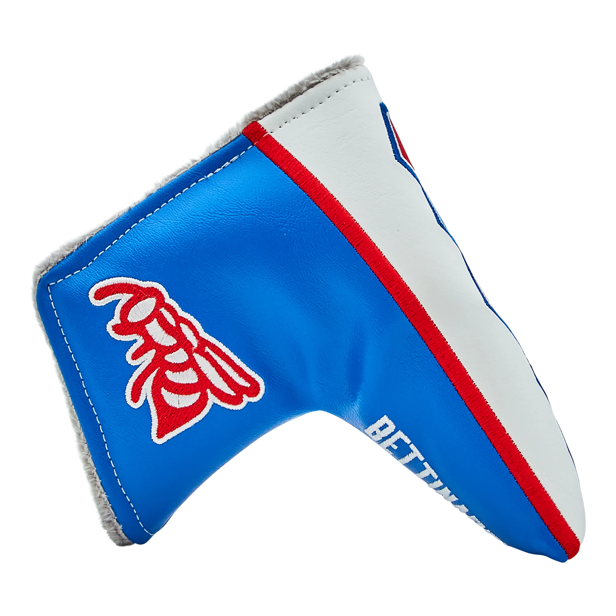 Retro Original Red & Blue Blade Headcover - Image 4