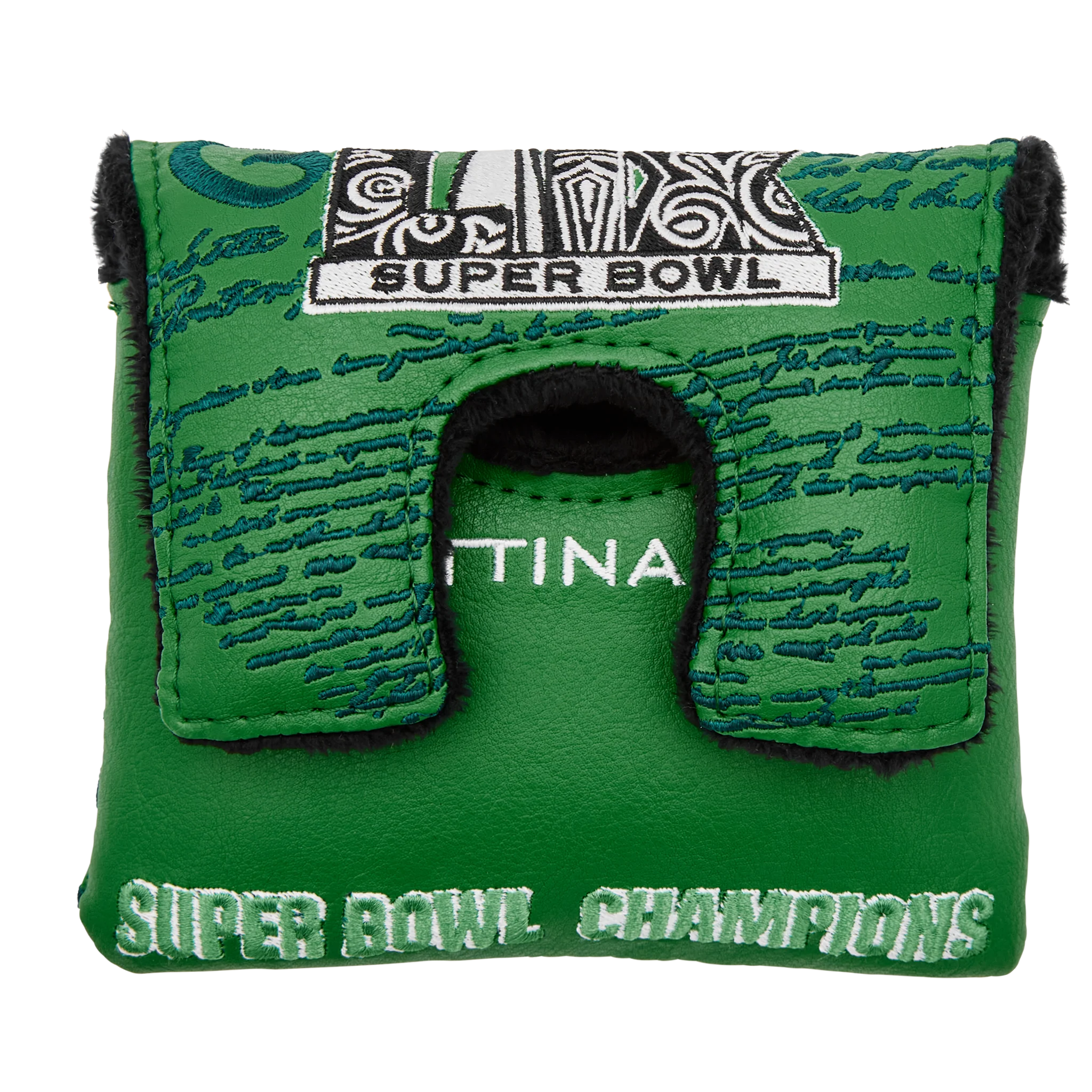 Retro Philadelphia Eagles Super Bowl LIX Champions Center Shafted Mallet Putter Headcover - Image 2
