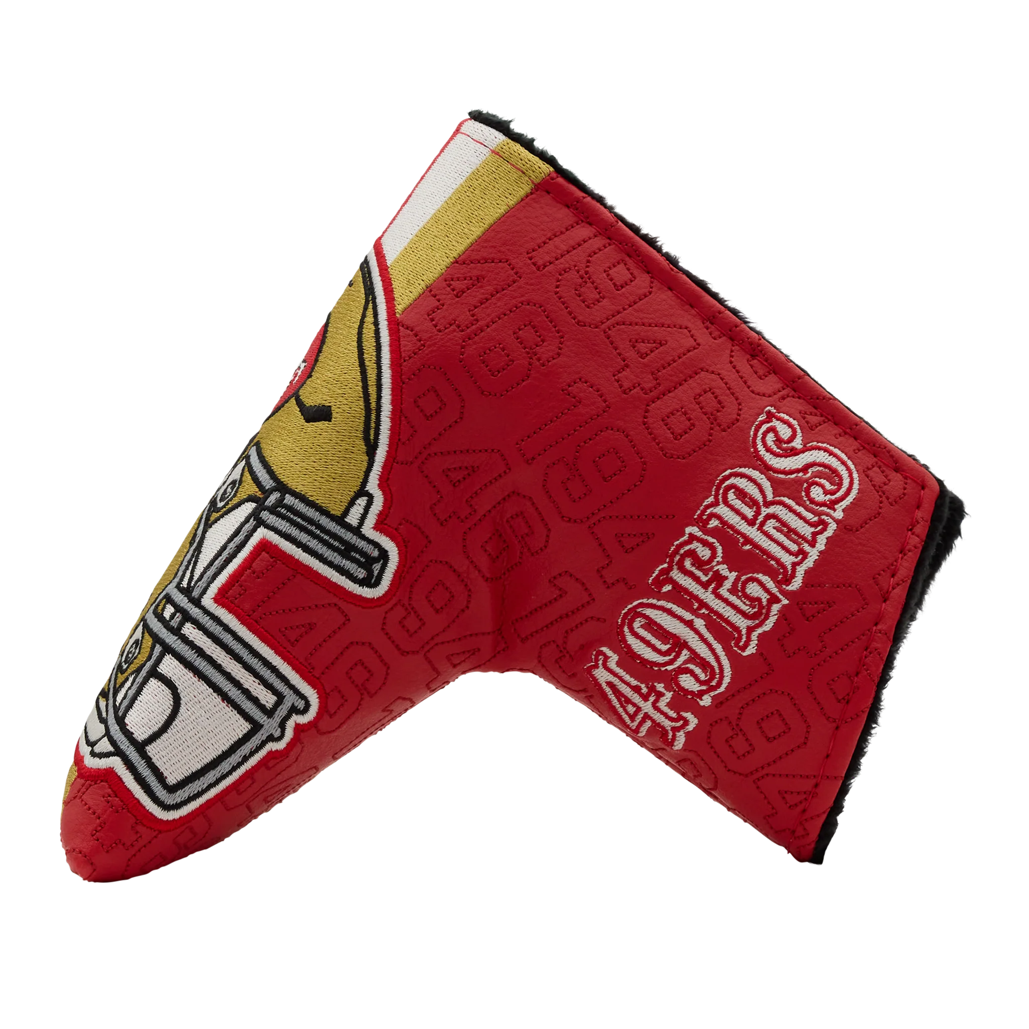 San Francisco 49ers Classic Helmet Retro Blade Putter Headcover - Image 2