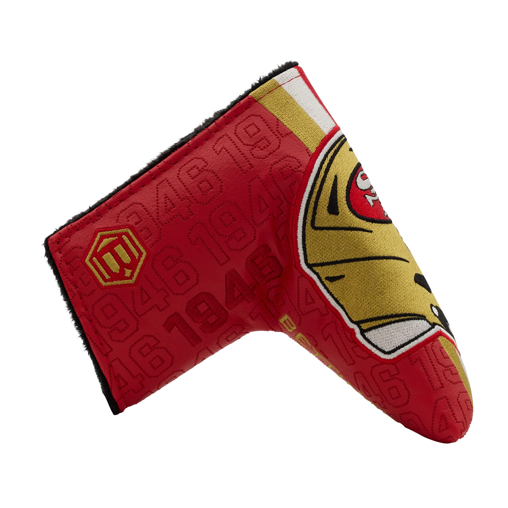 San Francisco 49ers Classic Helmet Retro Blade Putter Headcover - Image 4